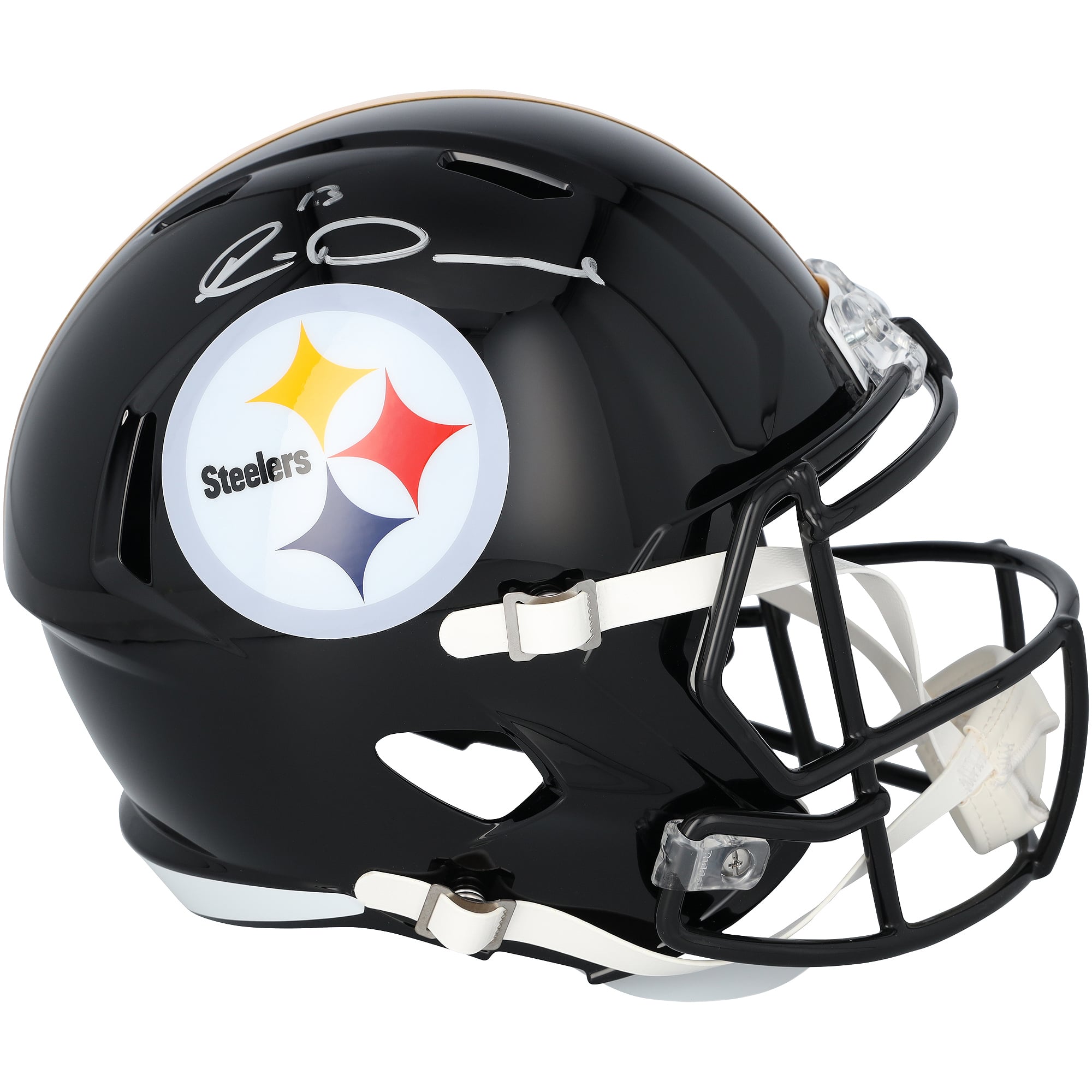 Rico Dowdle Pittsburgh Steelers Autographed Riddell Speed Replica Helmet