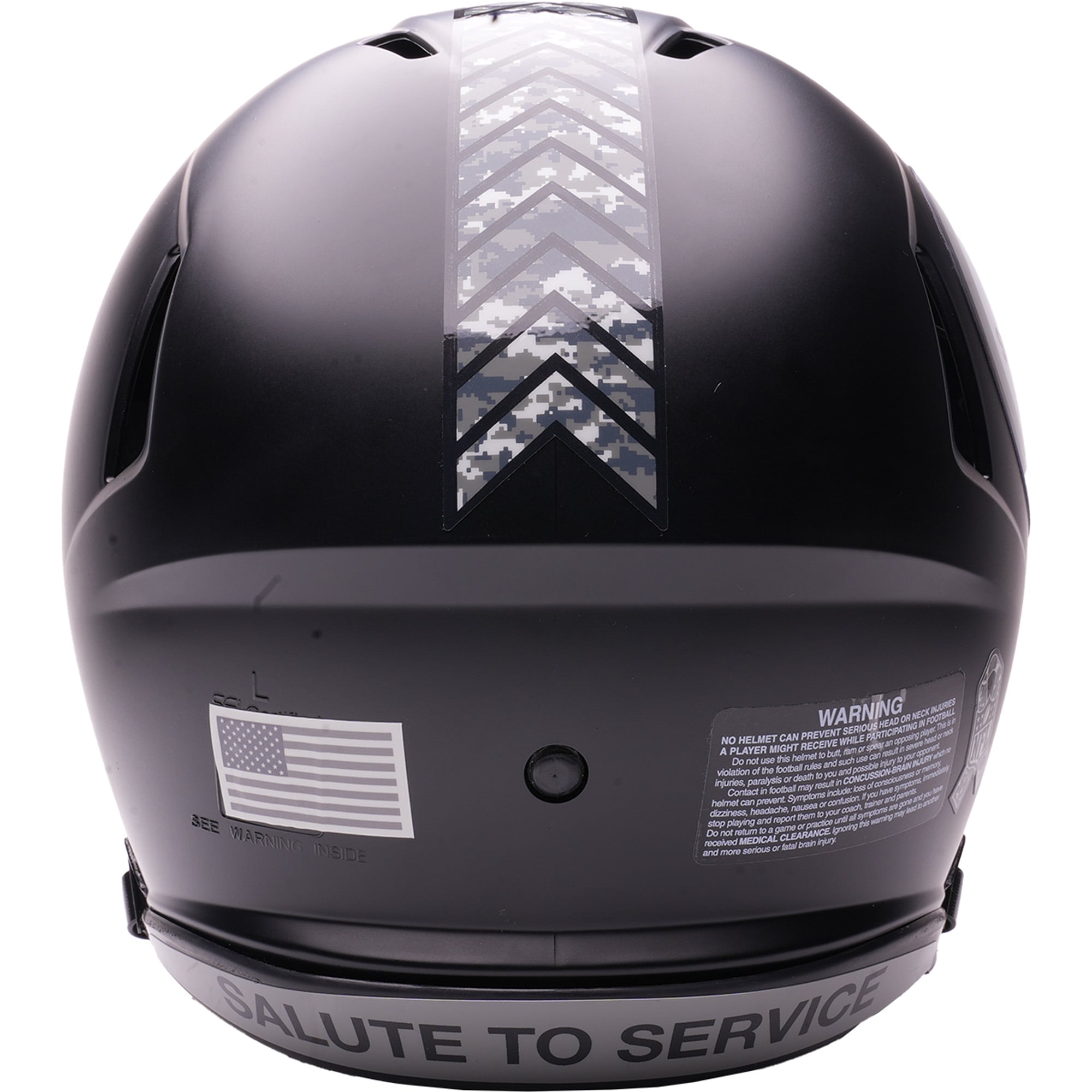 Casque authentique Riddell Pittsburgh Steelers 2026 Salute to Service Speed
