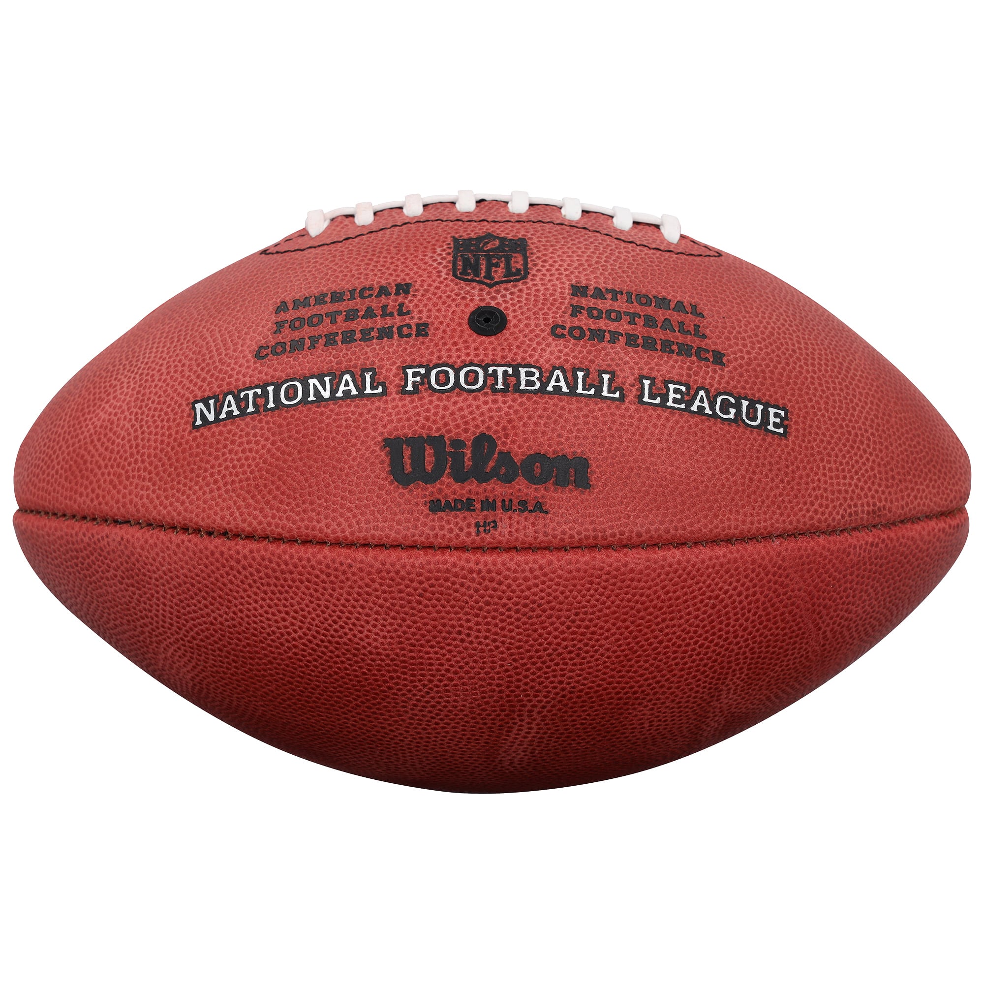 Ballon de football Wilson Duke en couleur, autographié par Terry Bradshaw (Pittsburgh Steelers), avec inscription « HOF 89 ».