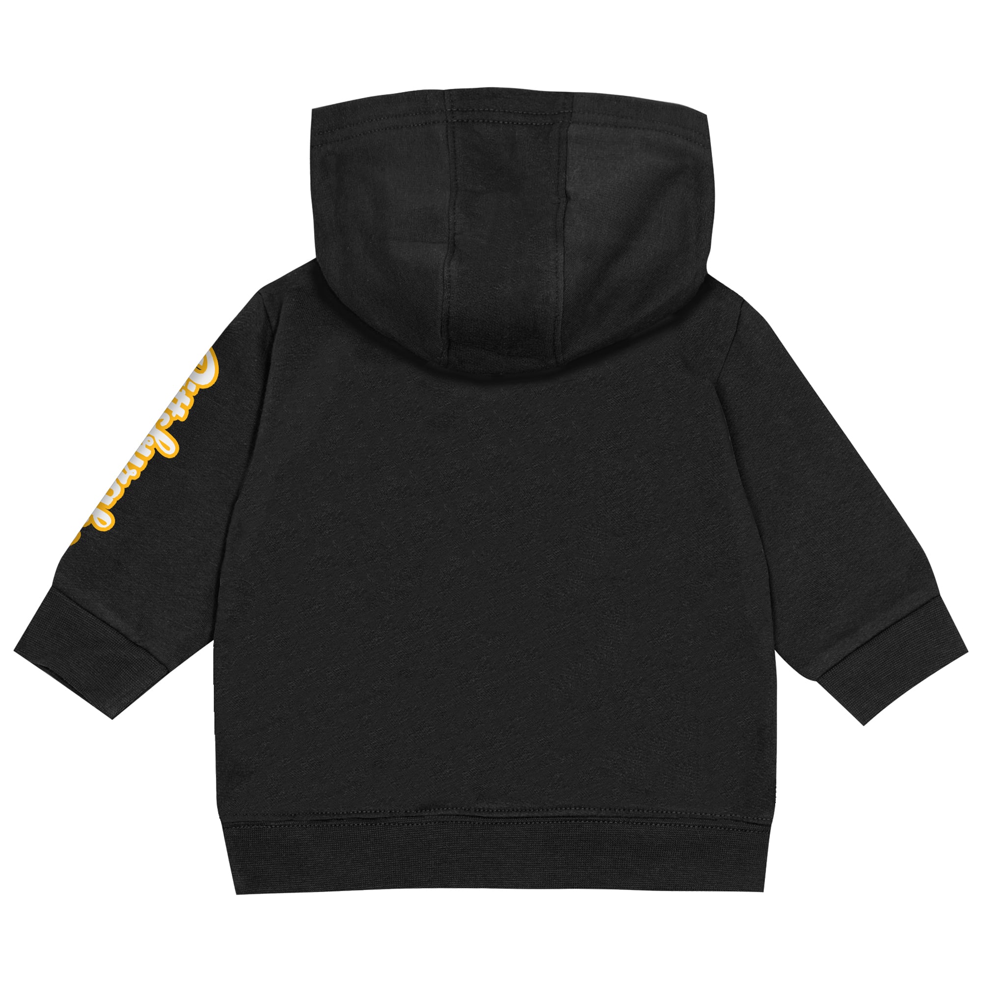 Ensemble sweat à capuche et pantalon en polaire noir Pittsburgh Steelers Drive Stopper pour tout-petit Outerstuff