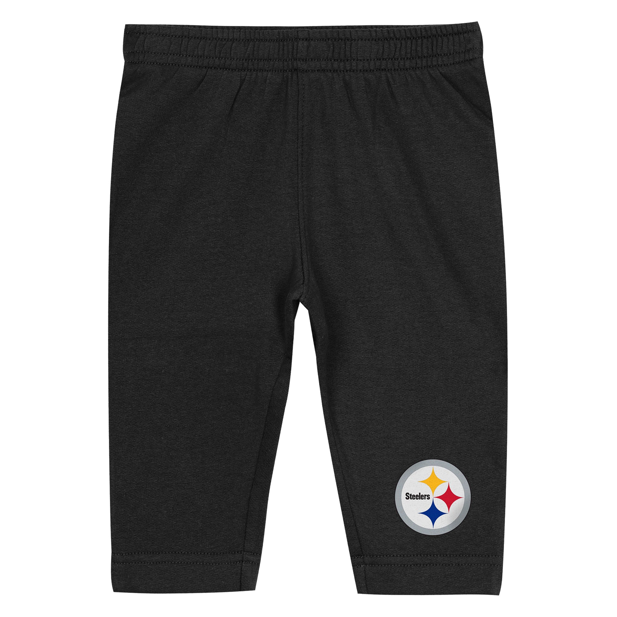 Ensemble sweat à capuche et pantalon en polaire noir Pittsburgh Steelers Drive Stopper pour tout-petit Outerstuff