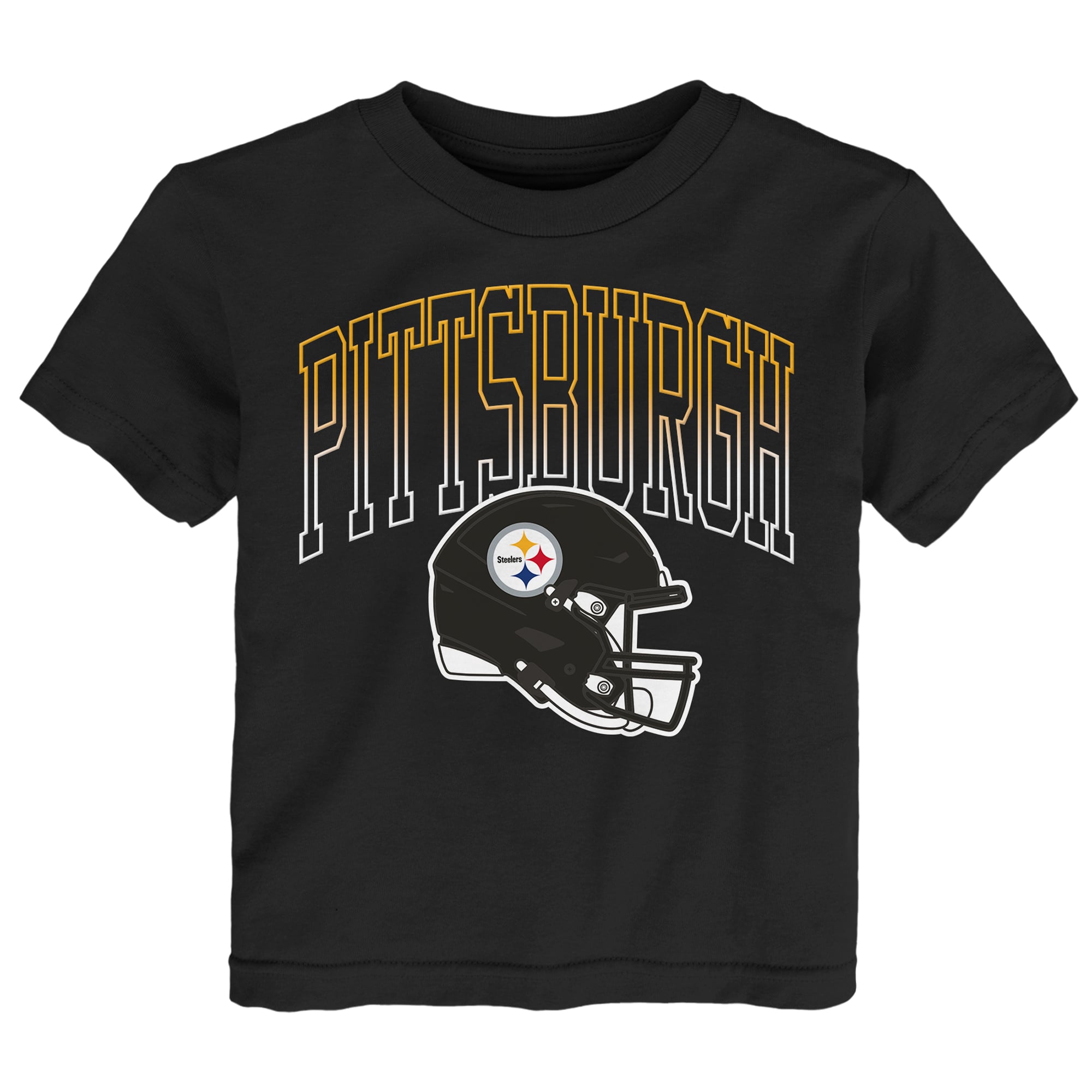 Toddler Outerstuff Black Pittsburgh Steelers Game Face T-Shirt