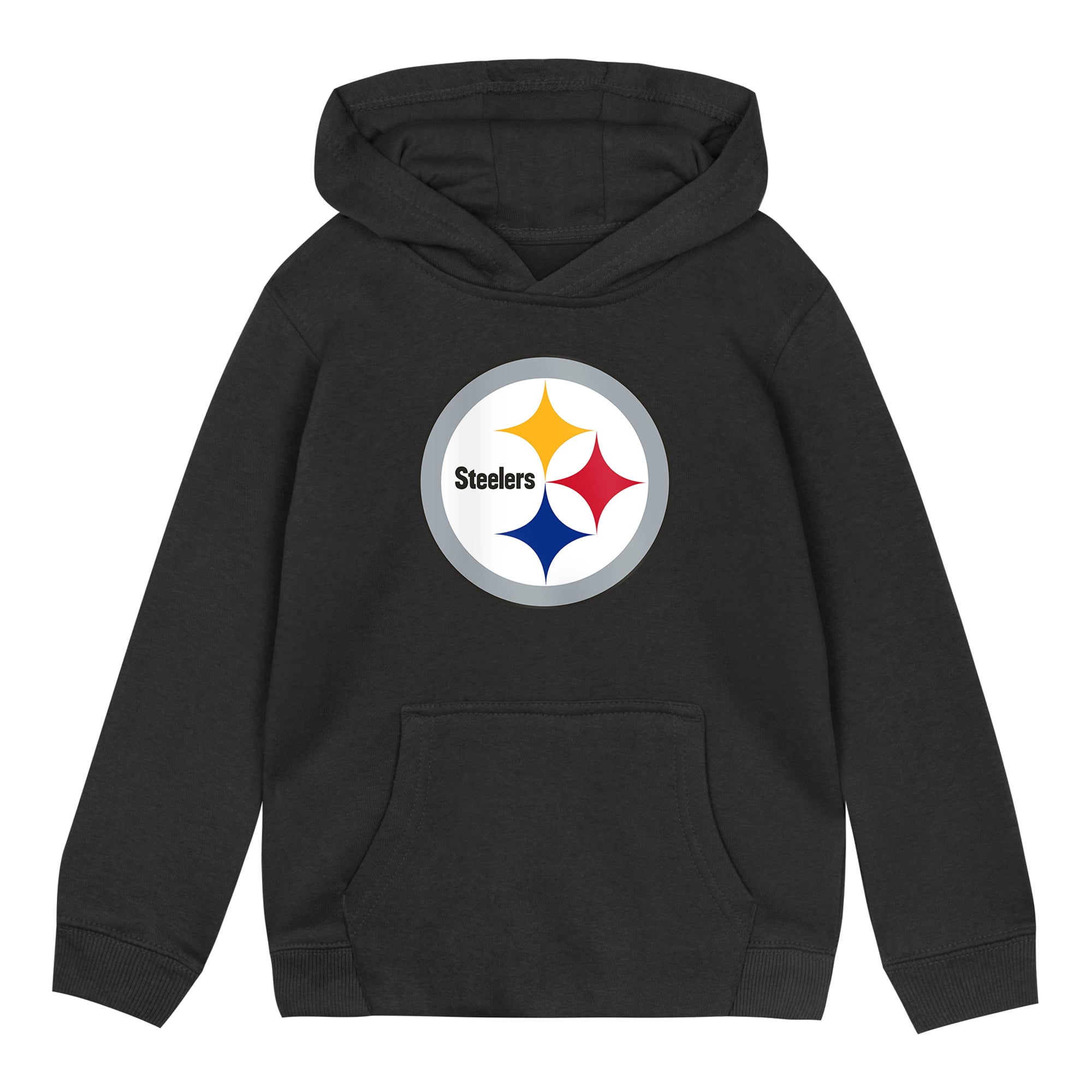 Toddler Outerstuff Black Pittsburgh Steelers Primary Logo Fleece Hoodie