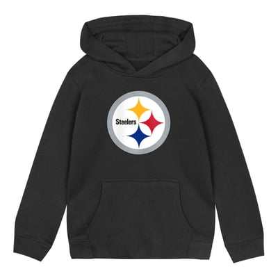  Pittsburgh Steelers Outerstuff Toddler Primary Logo Fleece Hoodie - Black