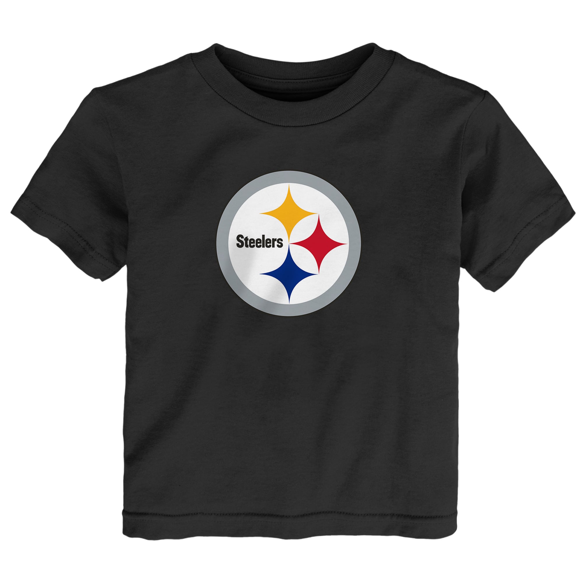 Toddler Outerstuff Black Pittsburgh Steelers Primary Logo T-Shirt