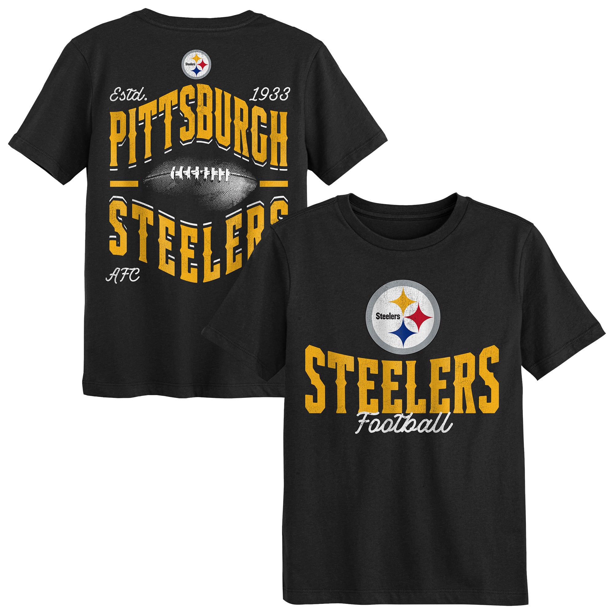 Toddler Outerstuff Black Pittsburgh Steelers Top Pick T-Shirt