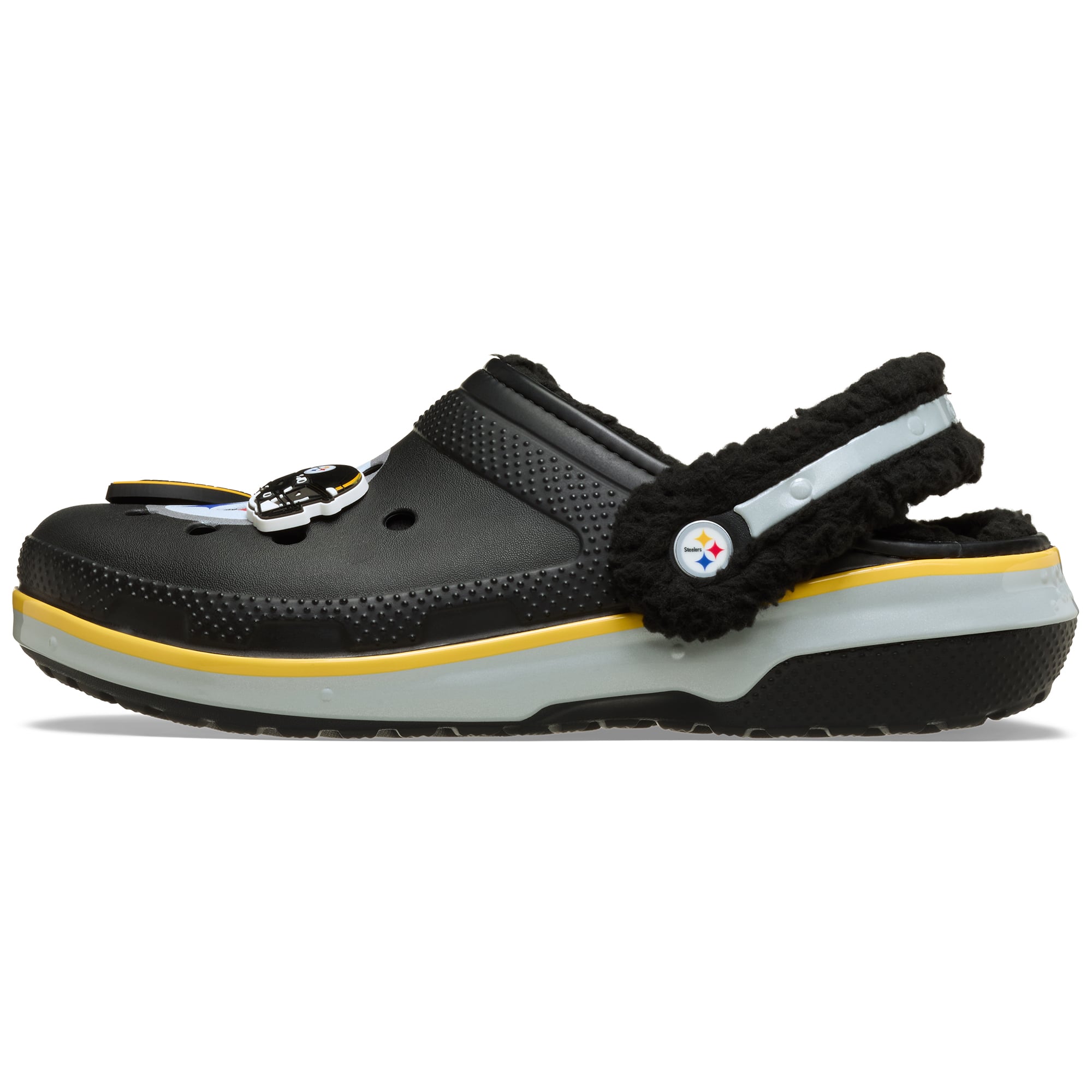 Sabots Crocs Pittsburgh Steelers Classic doublés, unisexes