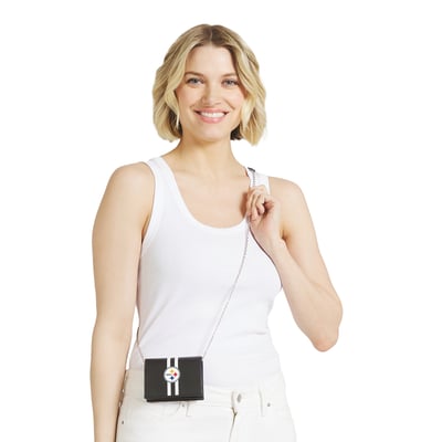 WEAR by Erin Andrews Pittsburgh Steelers Micro Purse