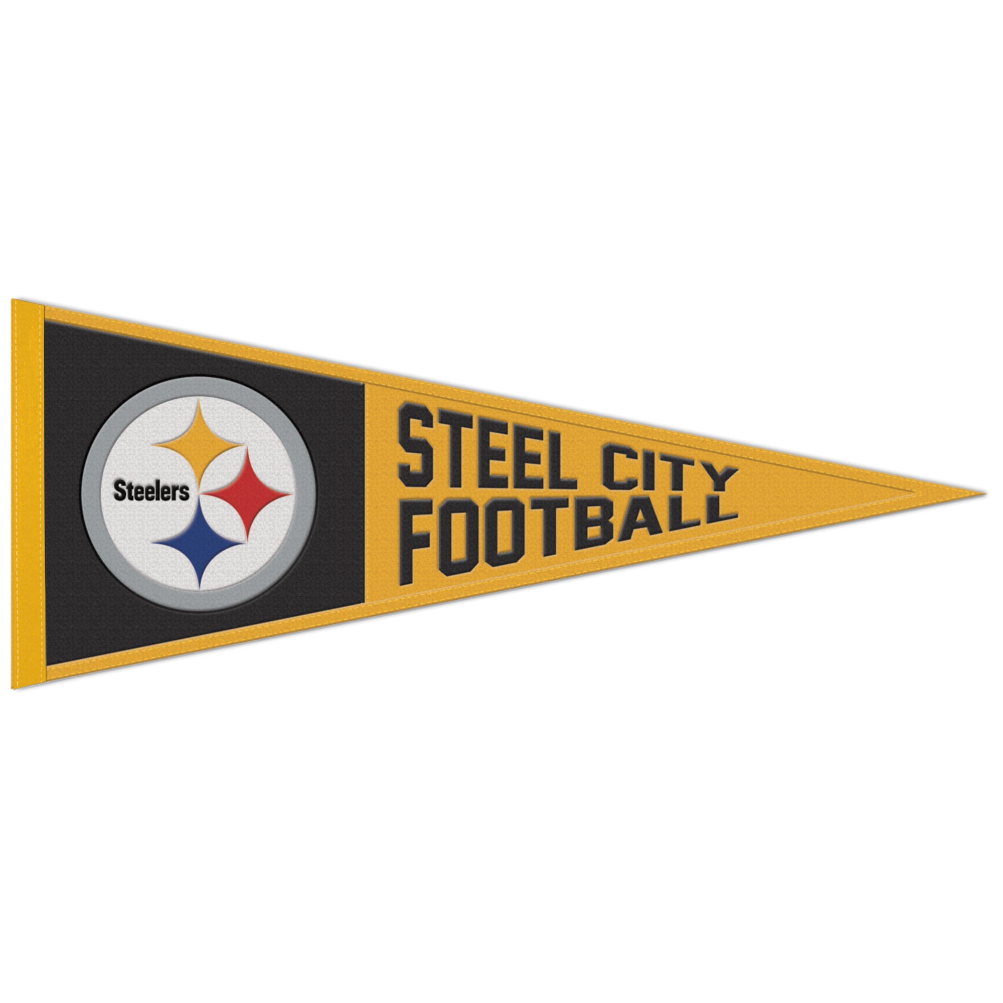 WinCraft Pittsburgh Steelers 13'' x 32'' Slogan - Pennant