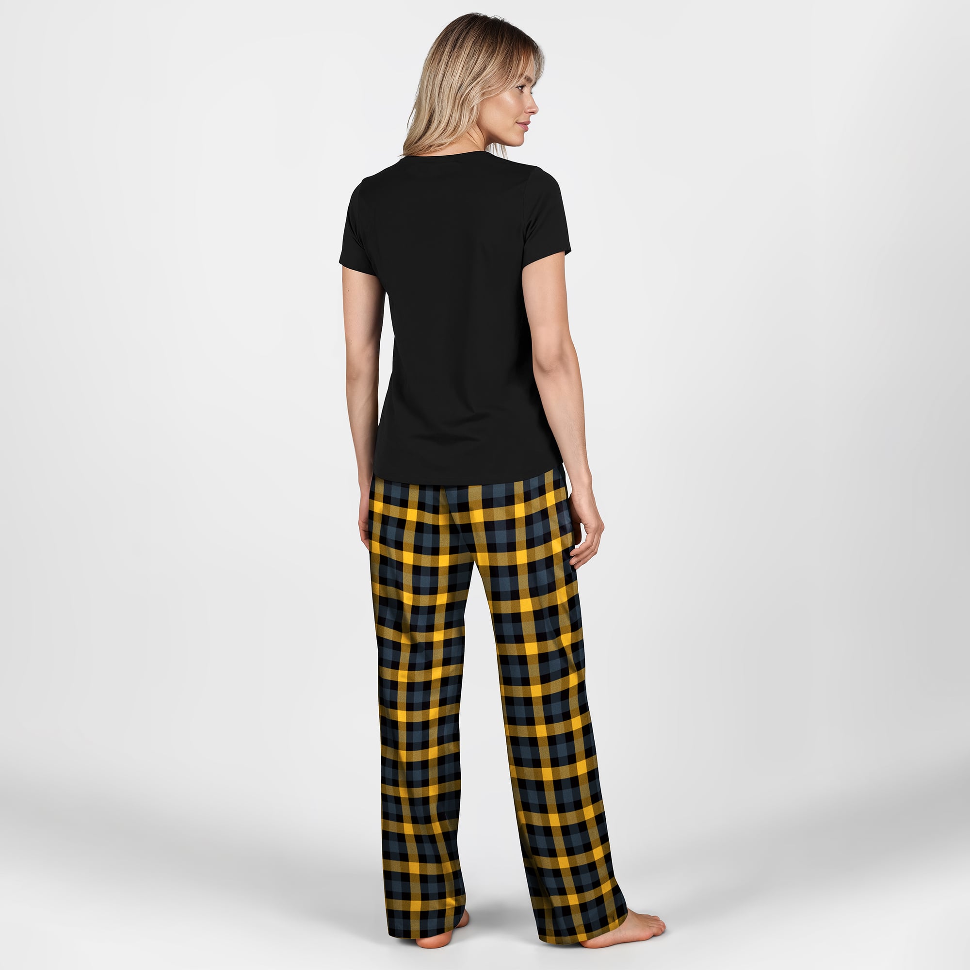 Women's Concepts Sport Black Pittsburgh Steelers Highland Sleep Set