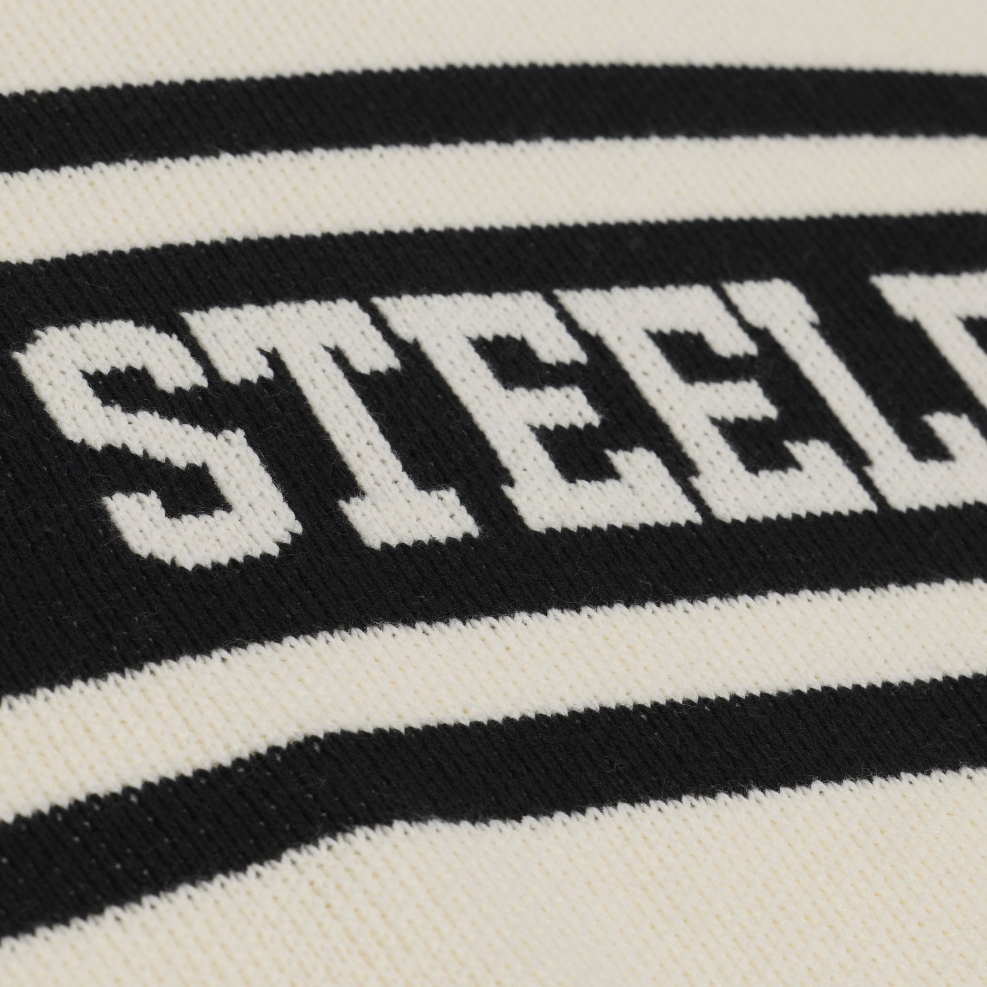 Women's Mitchell & Ness Cream/Black Pittsburgh Steelers Retro Roots V-Neck Sweater