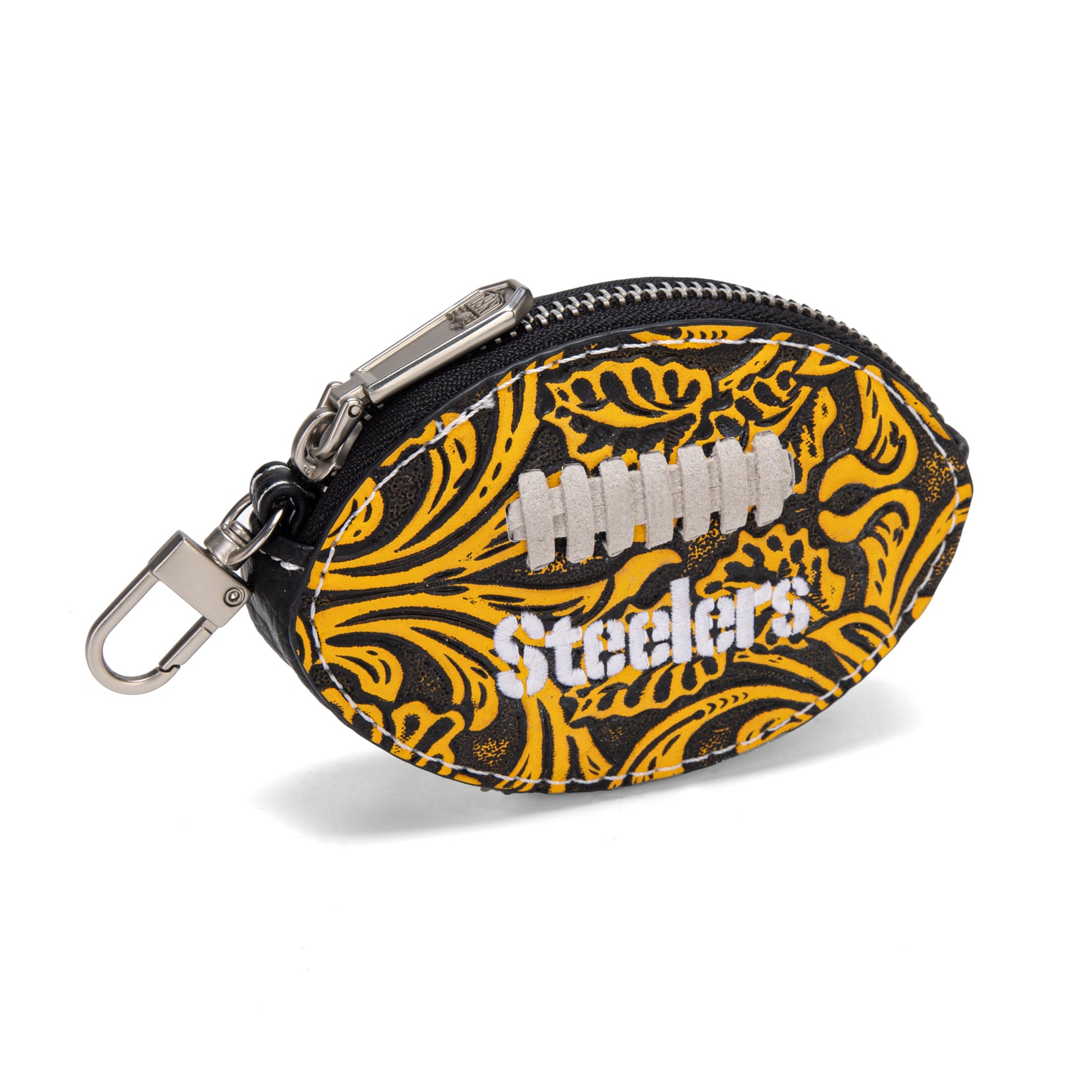 Porte-clés de sac pour femme Montana West Pittsburgh Steelers Football