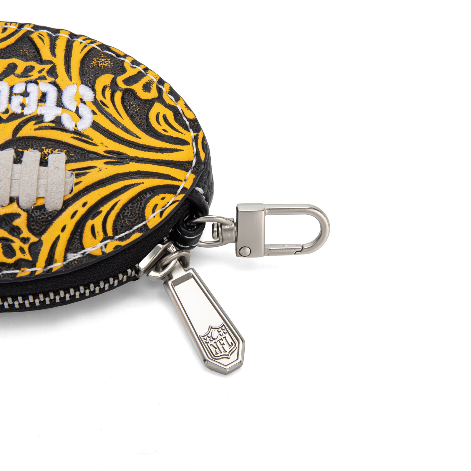Porte-clés de sac pour femme Montana West Pittsburgh Steelers Football