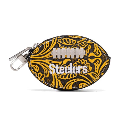 Pittsburgh Steelers Montana West Women's Football Bag Charm