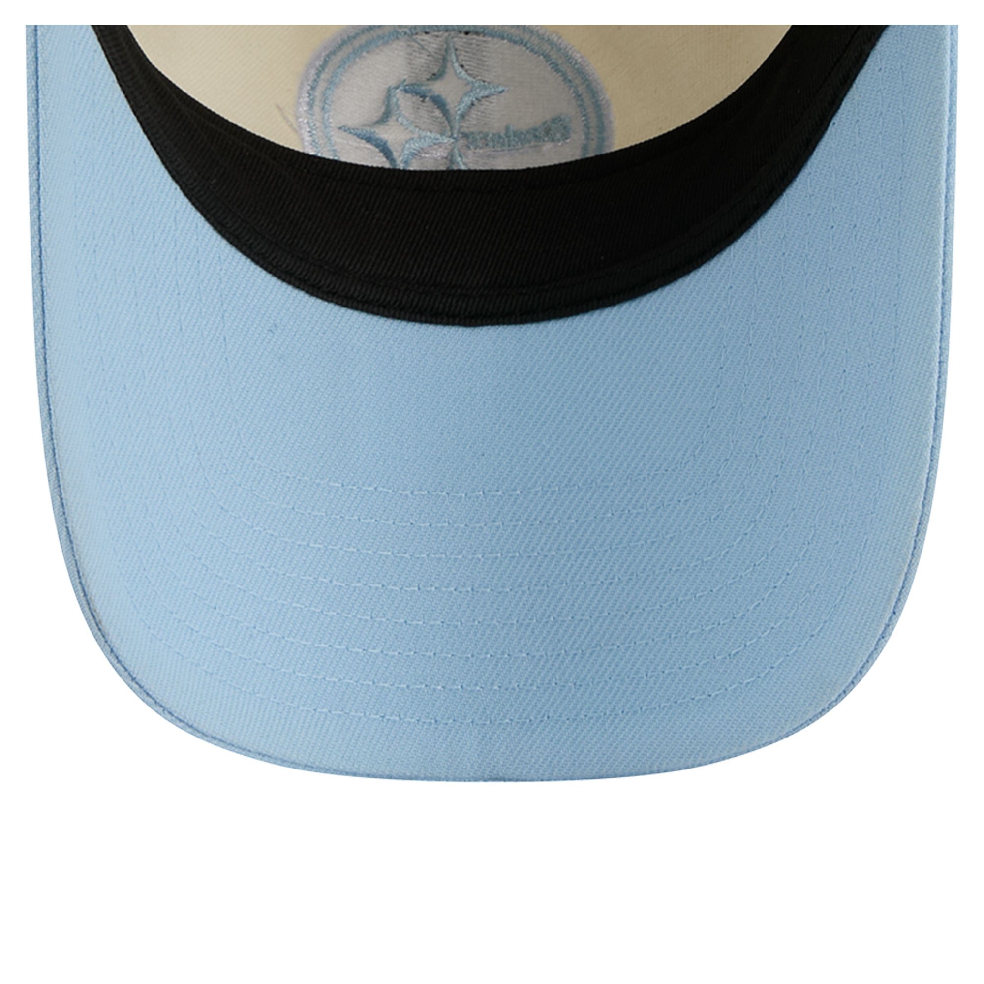 Casquette ajustable New Era crème/bleu côtier Pittsburgh Steelers 9TWENTY pour femme