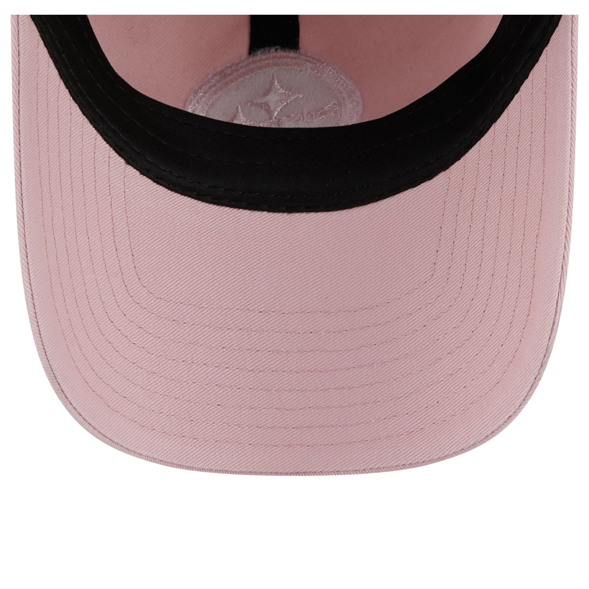 Casquette New Era rose Pittsburgh Steelers pour femme, style classique décontracté et ajustable