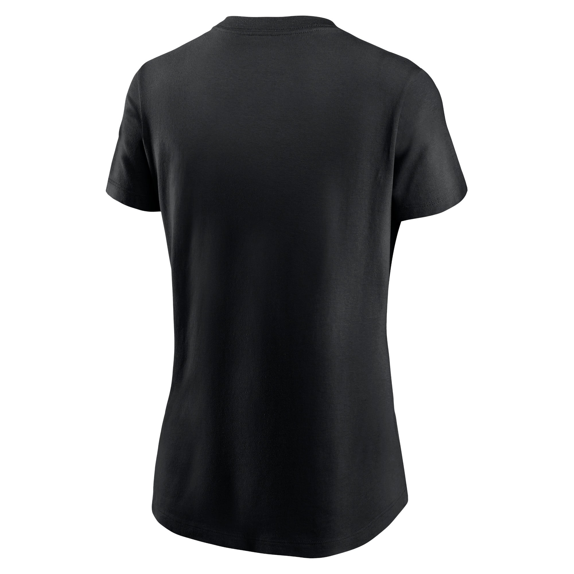 T-shirt Nike noir avec logo principal des Pittsburgh Steelers pour femme