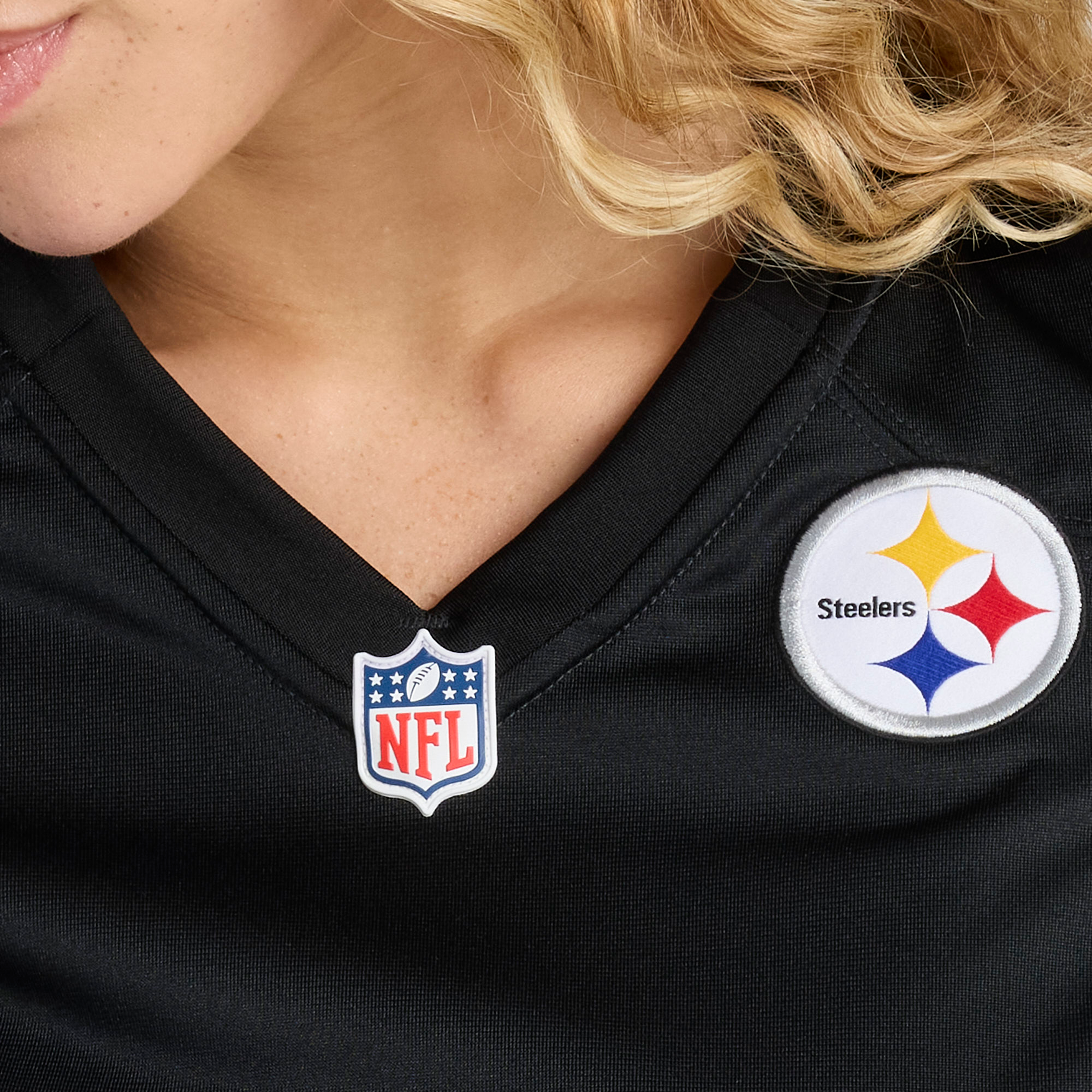 Women's Nike Malik Harrison Black Pittsburgh Steelers Team Game Jersey