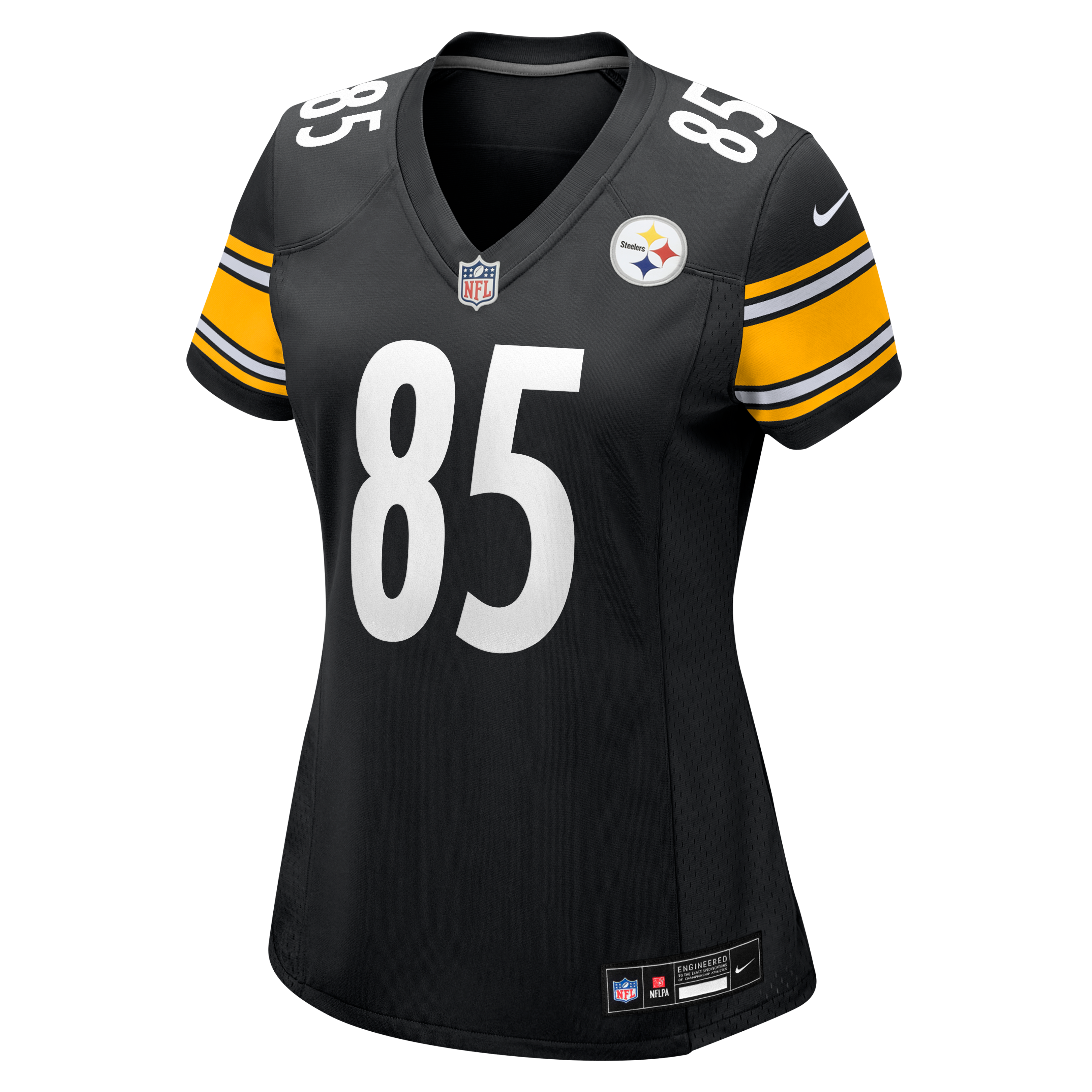 Maillot de match Nike Robert Tonyan noir pour femme, équipe des Steelers Pittsburgh