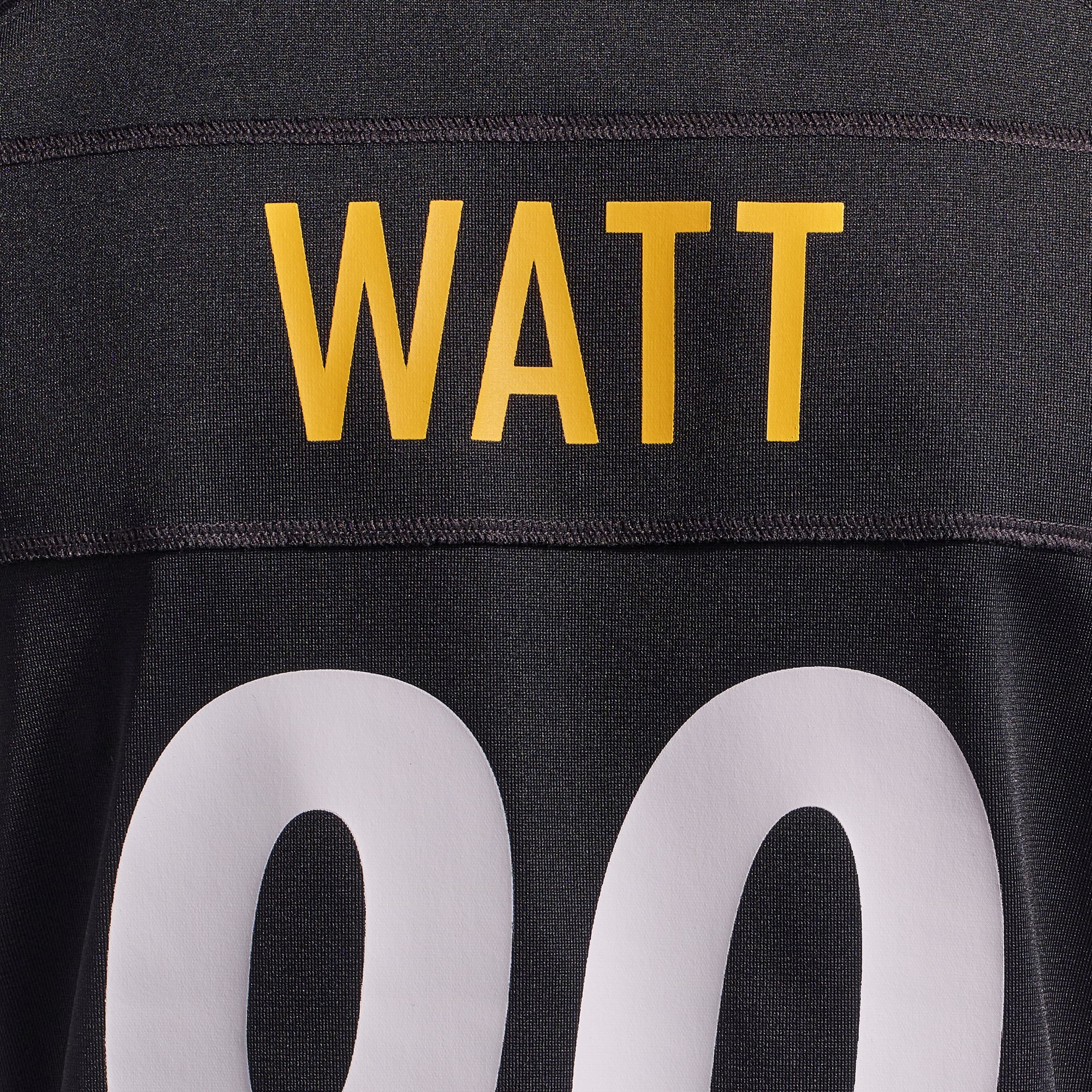 Maillot Nike T.J. Watt doré pour femme, modèle alternatif des Steelers de Pittsburgh, édition 1933