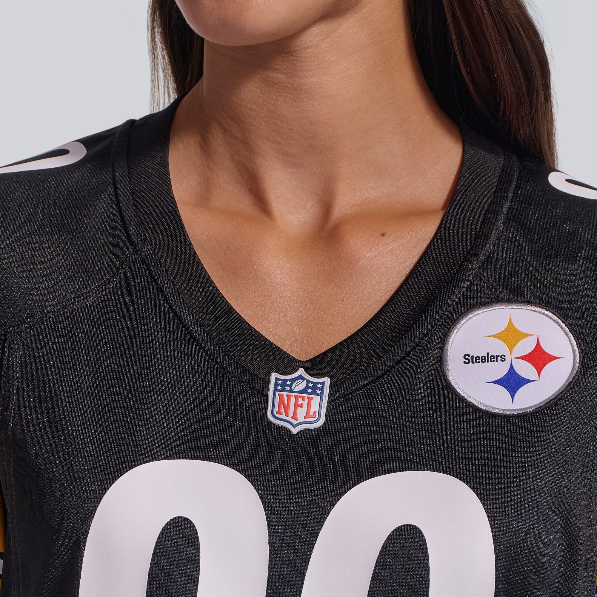 Maillot Nike T.J. Watt doré pour femme, modèle alternatif des Steelers de Pittsburgh, édition 1933