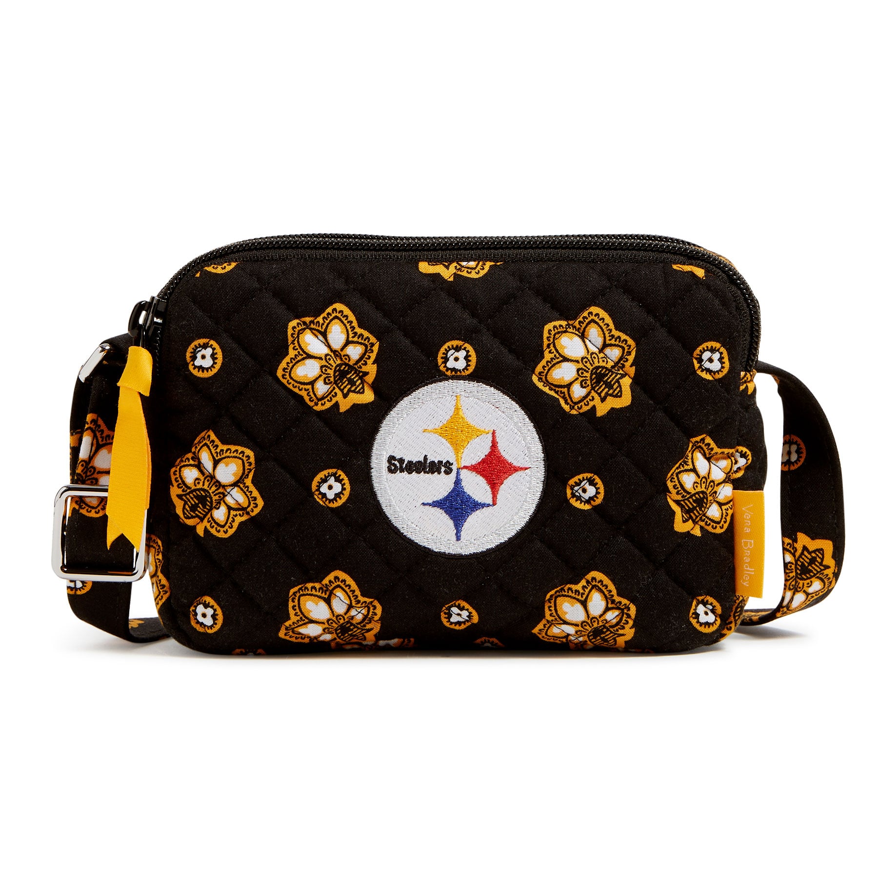 Women's Vera Bradley Pittsburgh Steelers Small Stadium Crossbody Bag