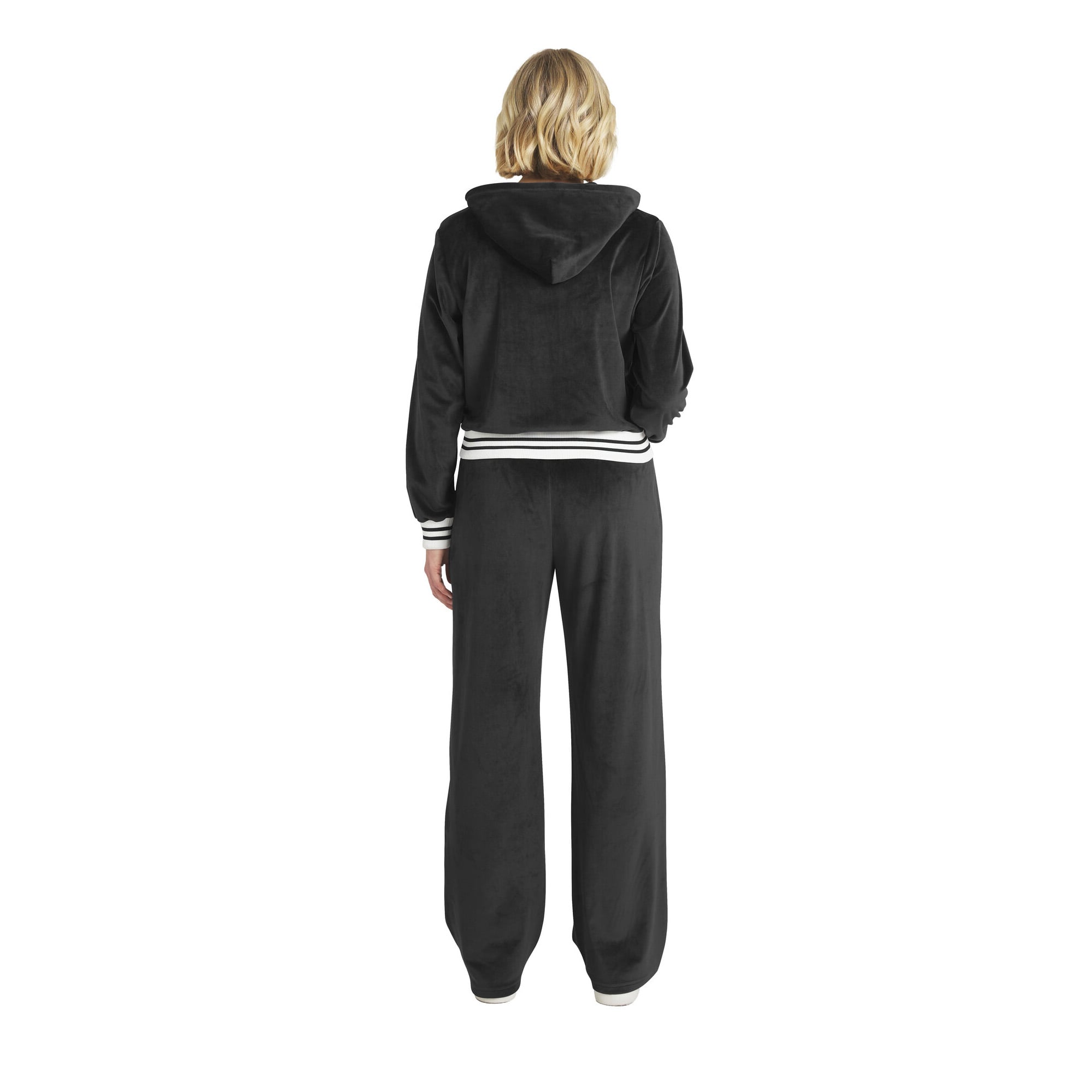 Survêtement en velours noir Pittsburgh Steelers pour femme, de la marque WEAR by Erin Andrews