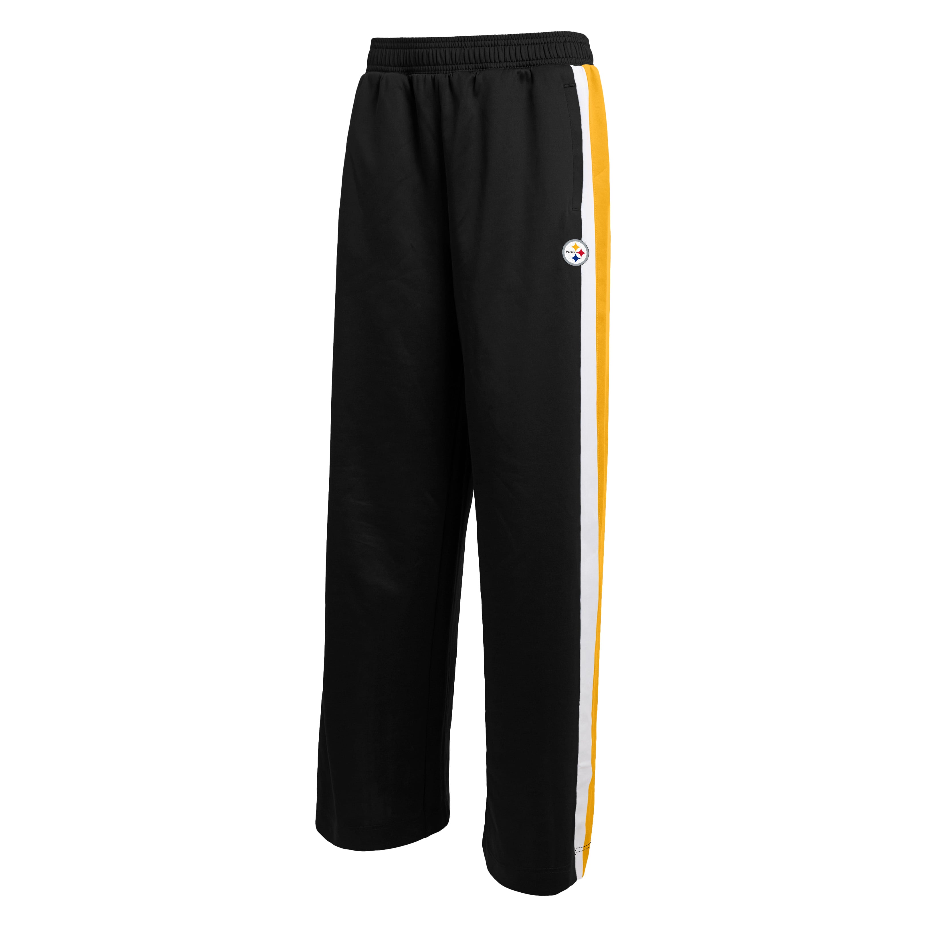 Pantalon de survêtement rayé Pittsburgh Steelers pour femmes la marque WEAR by Erin Andrews