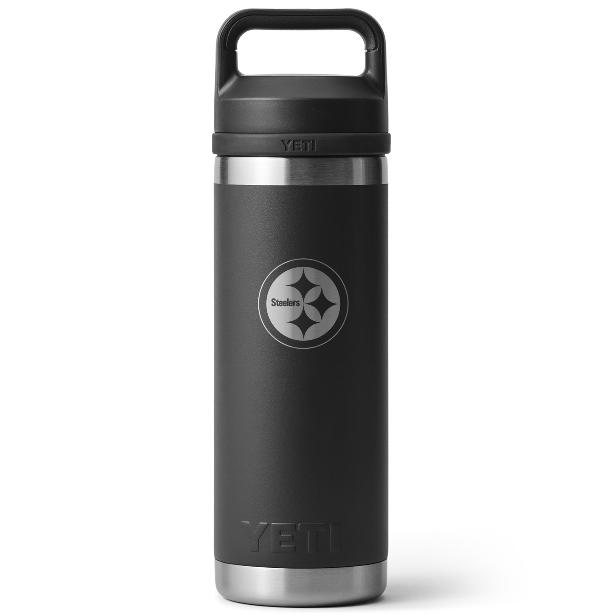 YETI Pittsburgh Steelers 18oz. Rambler Chug Water Bottle