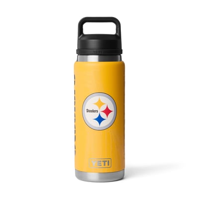 Pittsburgh Steelers YETI 26oz. Fandom Rambler Chug Water Bottle