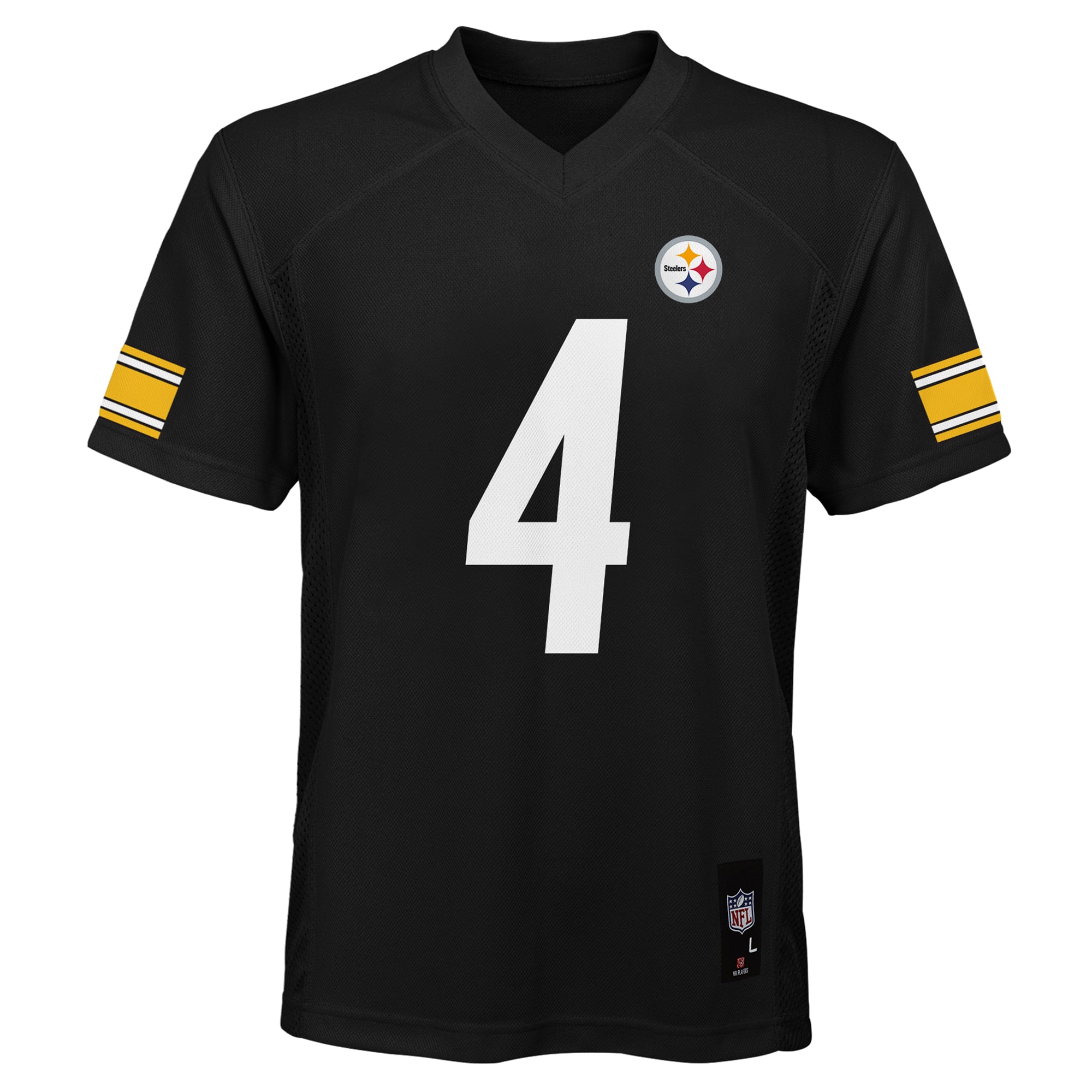 Maillot réplique noir DK Metcalf des Steelers de Pittsburgh pour jeunes