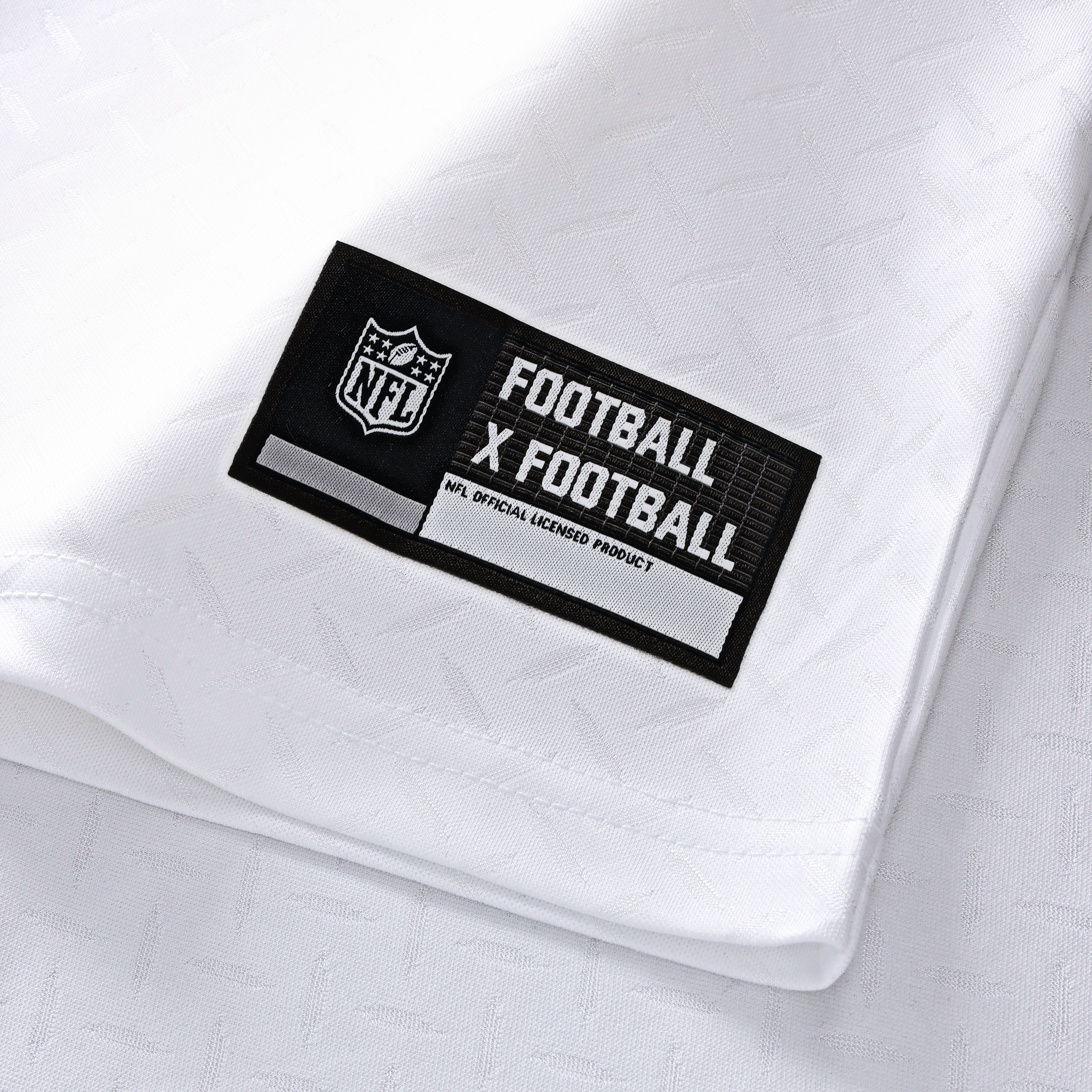 Youth Fanatics White Pittsburgh Steelers Football x V-Neck Fan Top