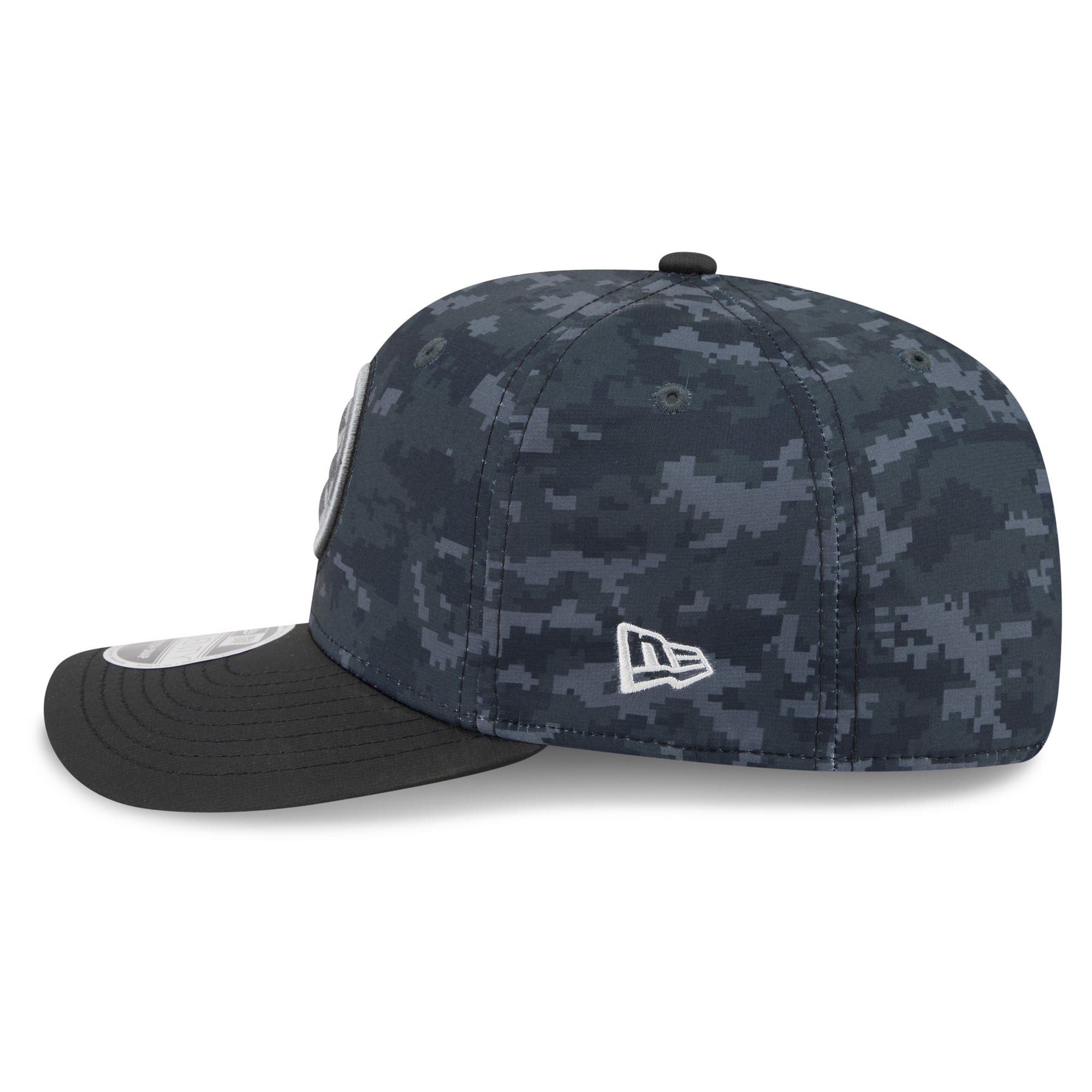 Casquette ajustable New Era noire Pittsburgh Steelers 2026 Salute To Service 9SEVENTY pour jeunes
