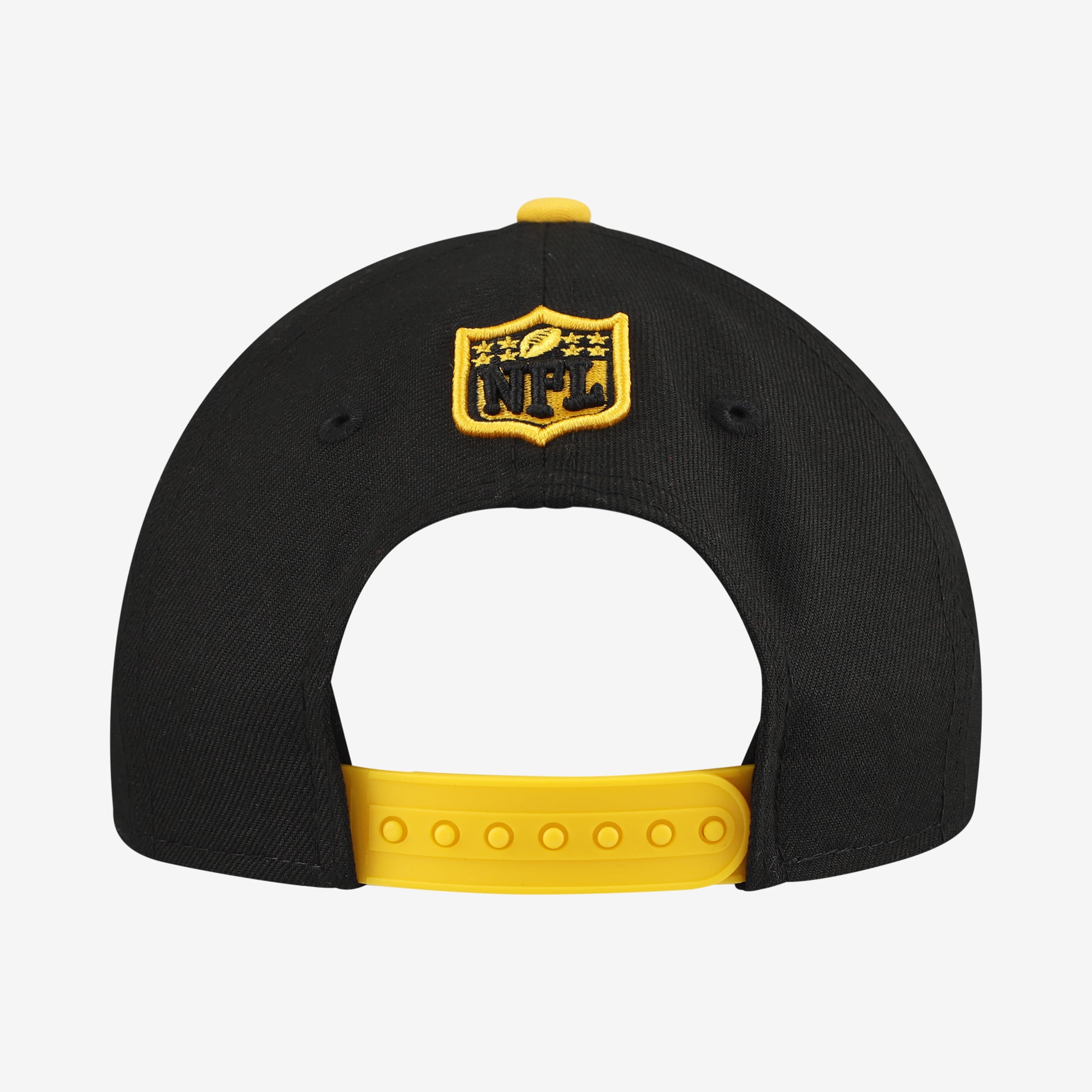 Casquette ajustable New Era noire Pittsburgh Steelers Cartoon 9FORTY pour jeunes