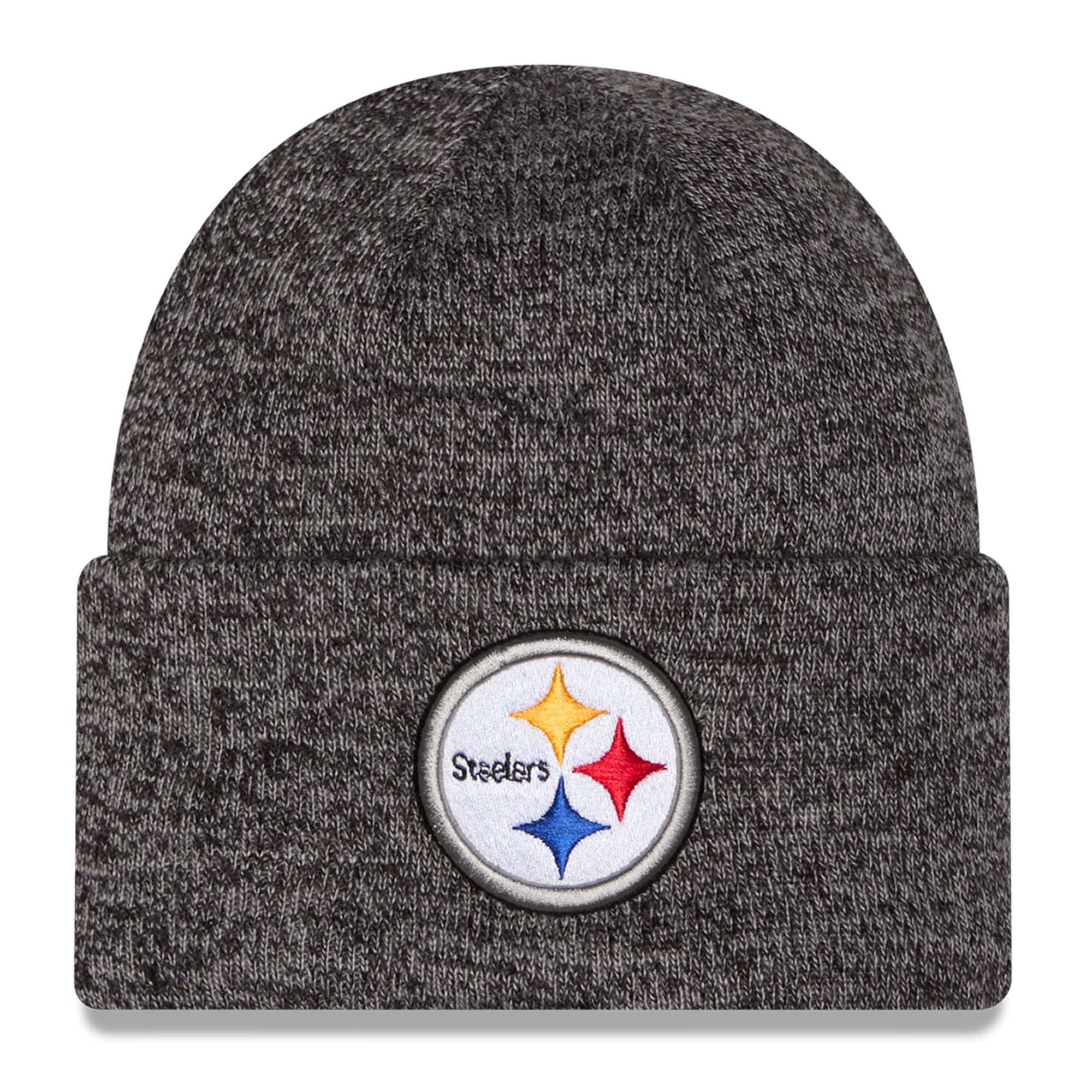 Bonnet à revers New Era noir Pittsburgh Steelers pour enfant