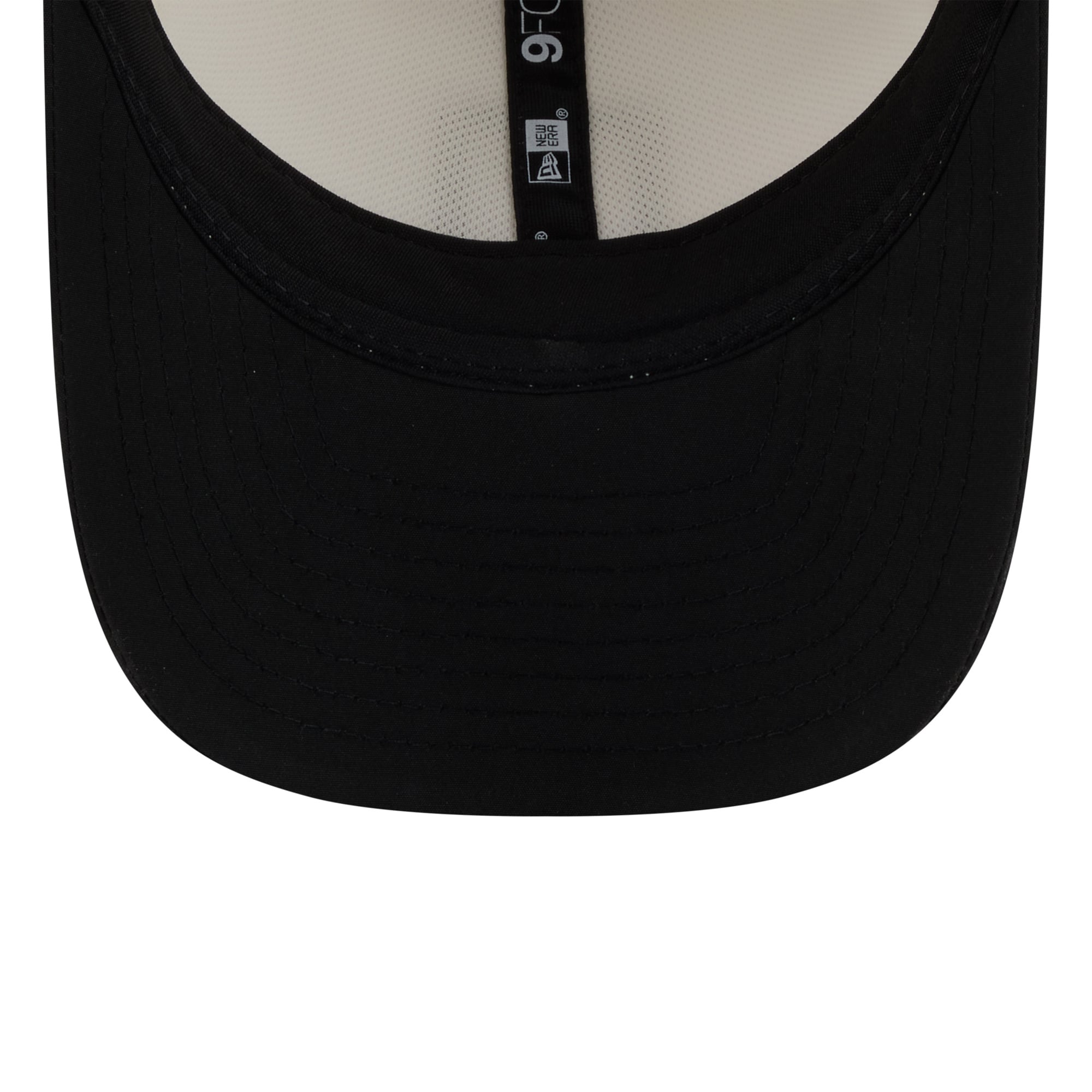 Youth New Era Cream/Black Pittsburgh Steelers 2026 Training Camp 9FORTY M-Crown Adjustable Hat