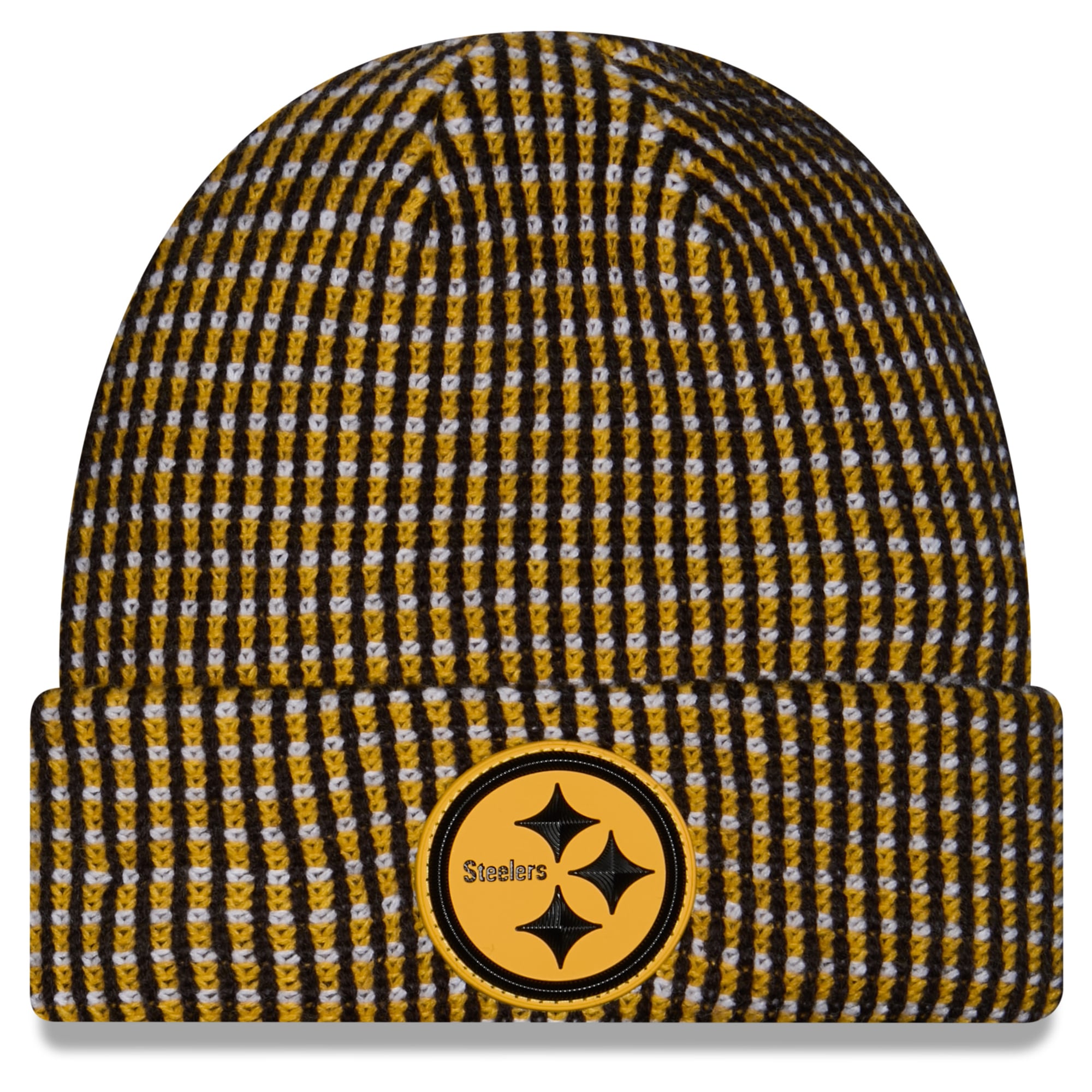 Bonnet à revers New Era Gold Pittsburgh Steelers 2026 pour enfant