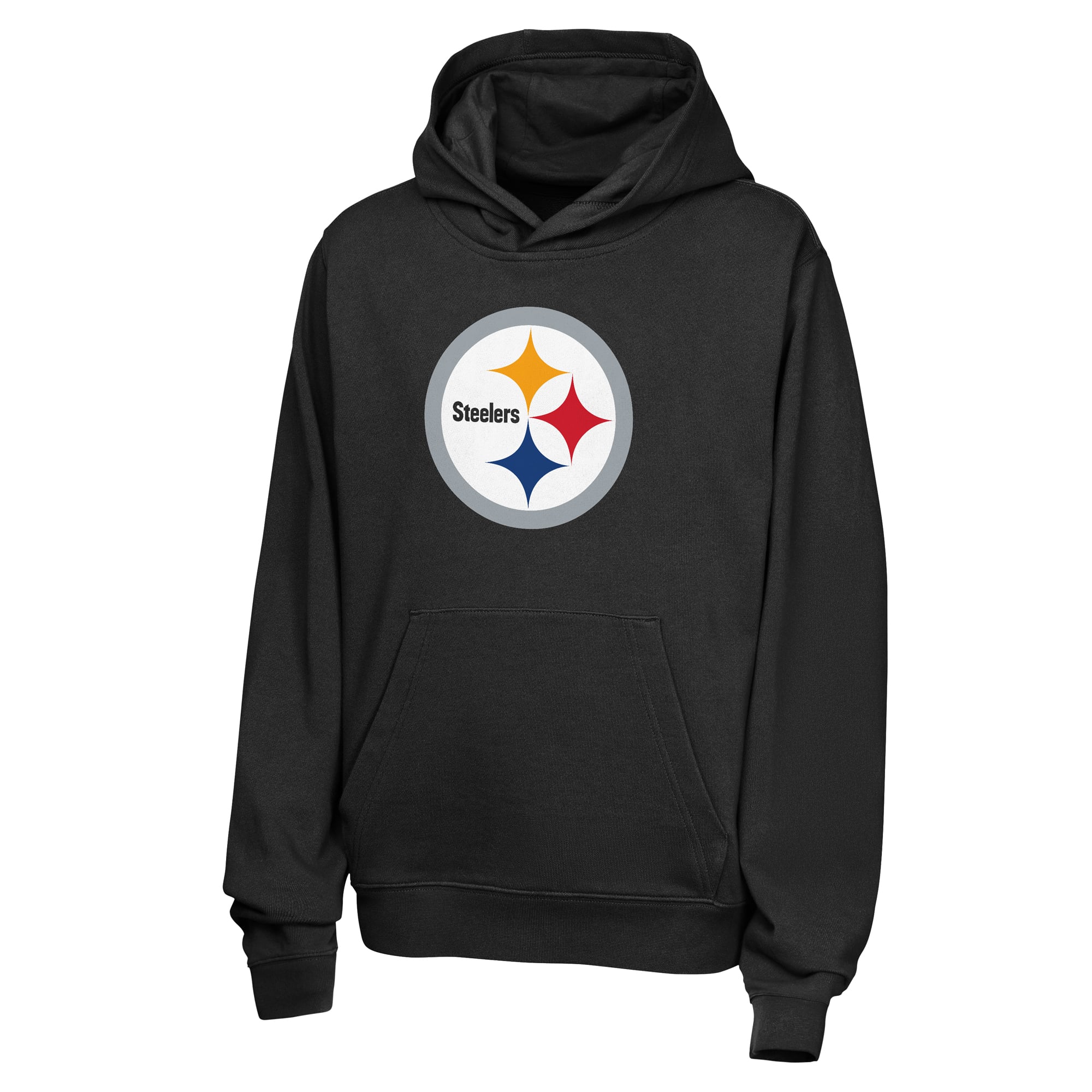 Sweat à capuche polaire Nike T.J. Watt noir Pittsburgh Steelers pour enfant