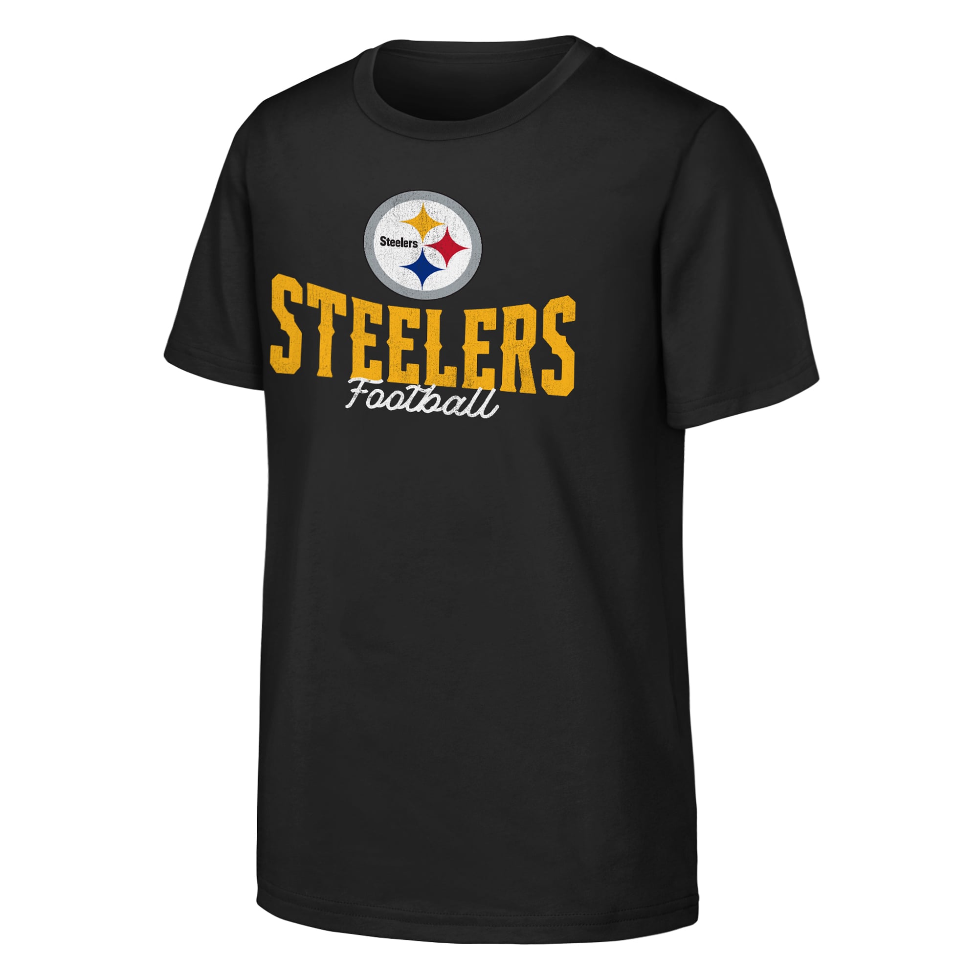 Youth Outerstuff Black Pittsburgh Steelers Top Pick T-Shirt