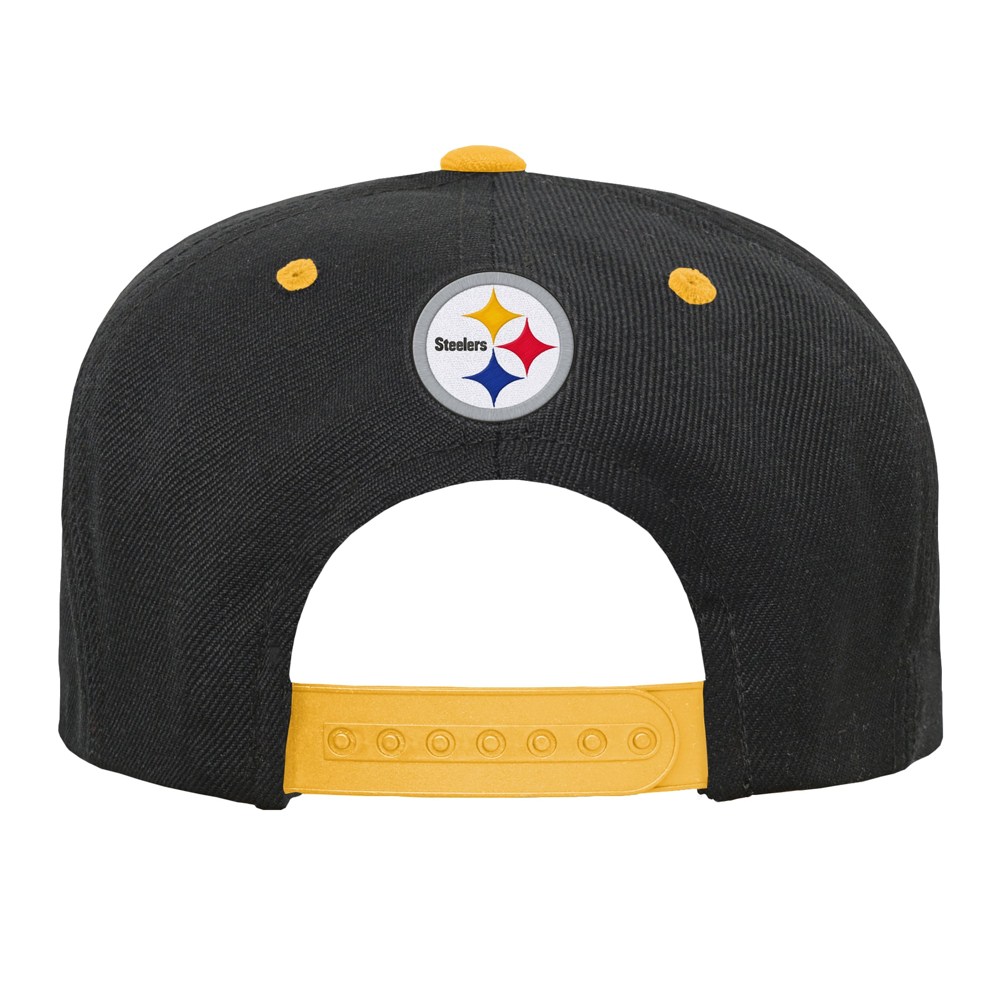 Casquette snapback noire et or Pittsburgh Steelers pour jeunes Outerstuff
