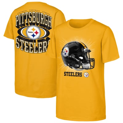 Pittsburgh Steelers Outerstuff Youth Winning Mentality T-Shirt - Gold
