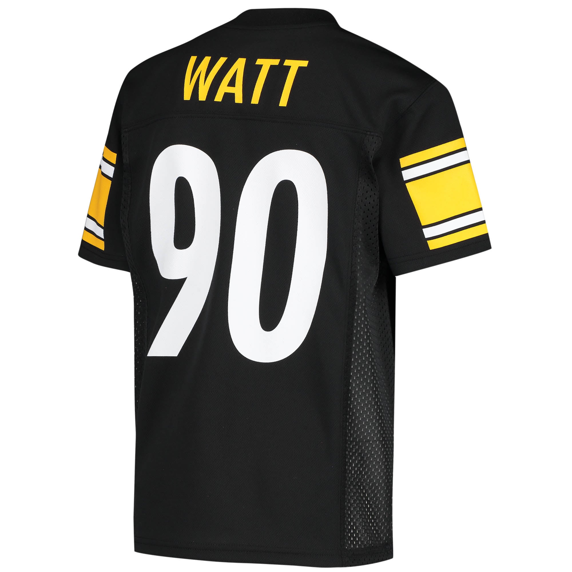 Youth T.J. Watt Black Pittsburgh Steelers Replica Jersey