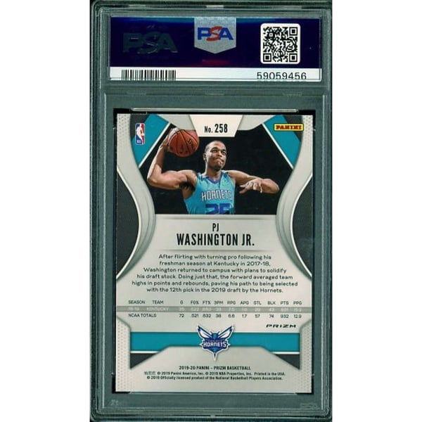 PJ Washington Jr. Memorabilia, Autographed PJ Washington Jr 