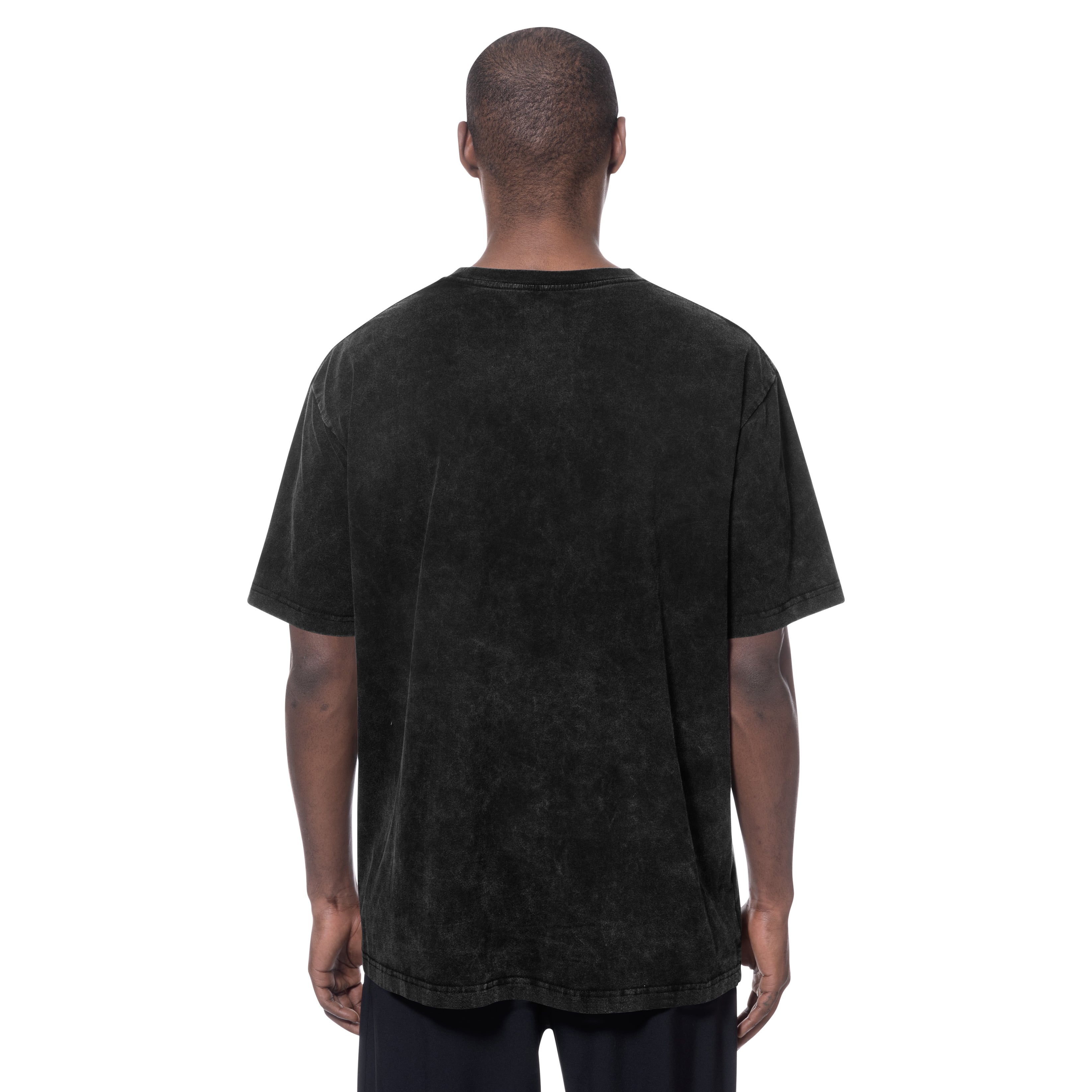New Era  Black Portland Fire Mineral Wash Founded Graphic T-Shirt