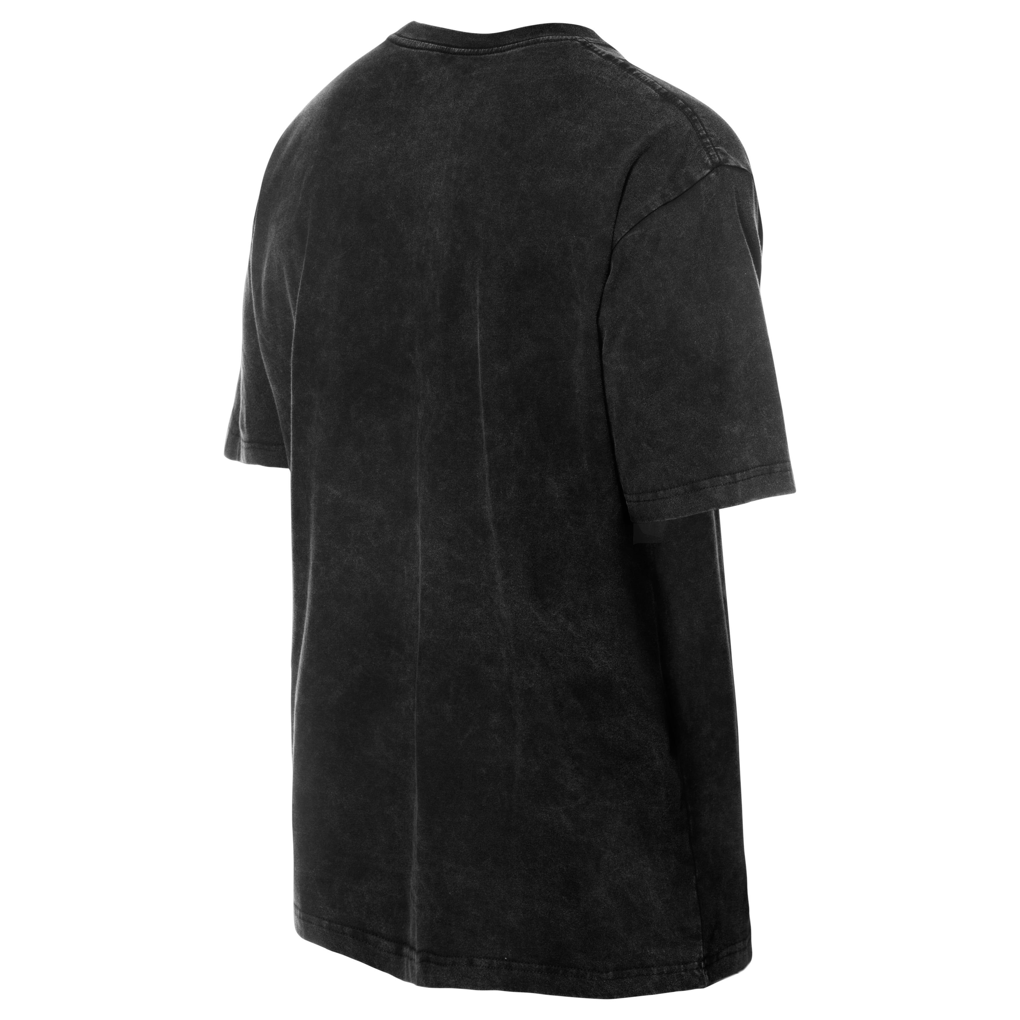New Era  Black Portland Fire Mineral Wash Founded Graphic T-Shirt