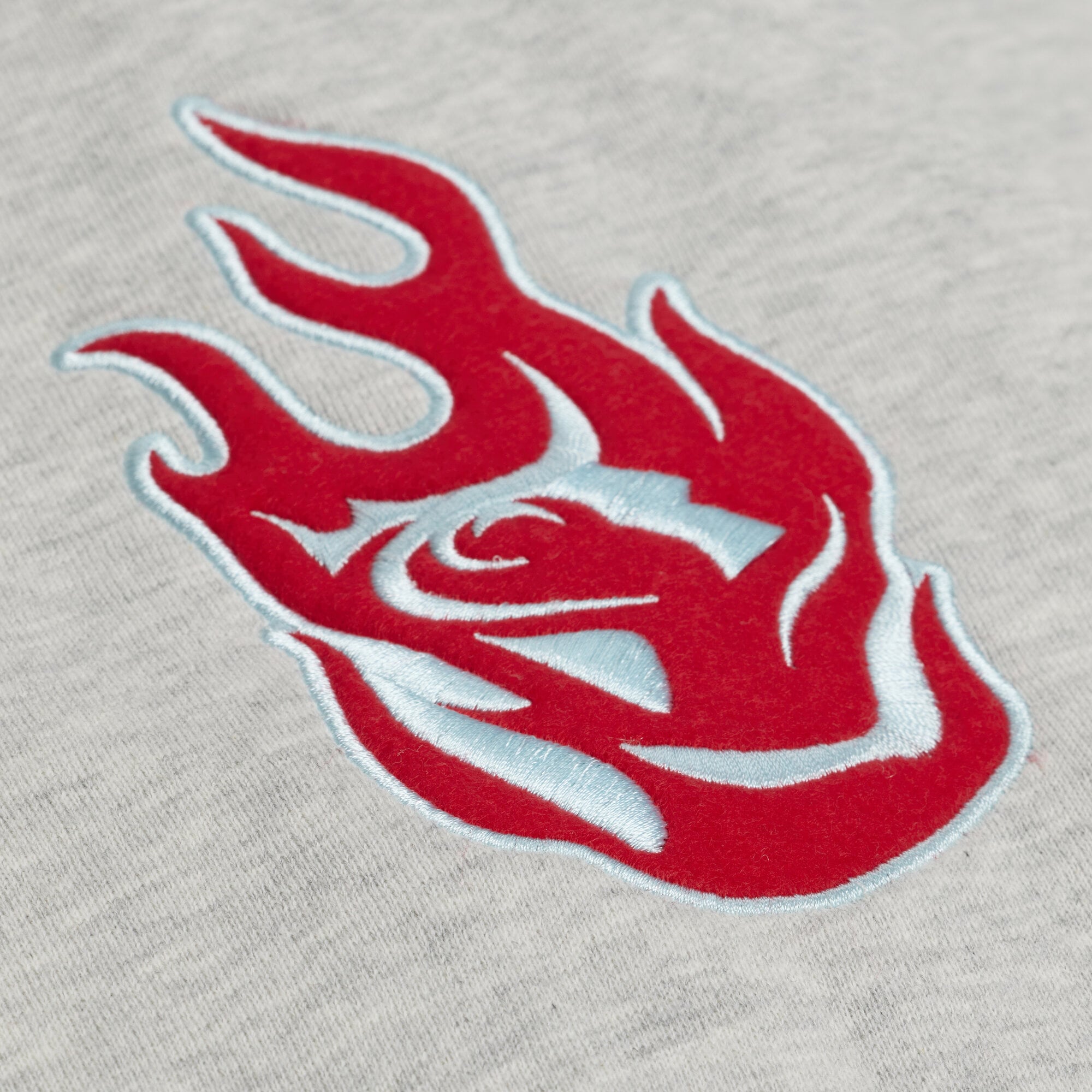 Men's Mitchell & Ness Gray Portland Fire Fleece Hoodie