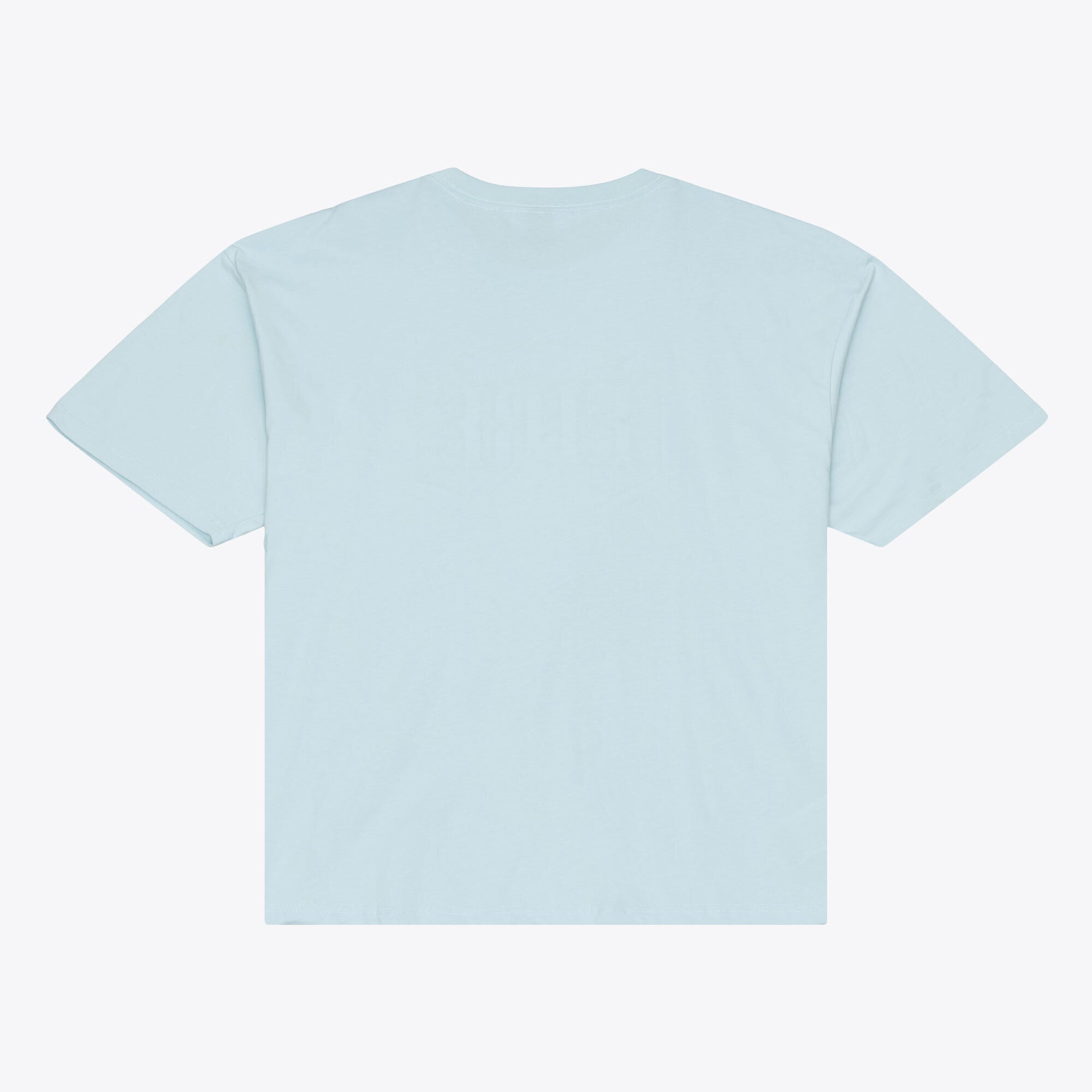 Men's Mitchell & Ness Powder Blue Portland Fire Logo Boxy T-Shirt
