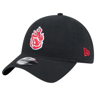  Portland Fire New Era 9TWENTY Core Logo Adjustable Hat - Black