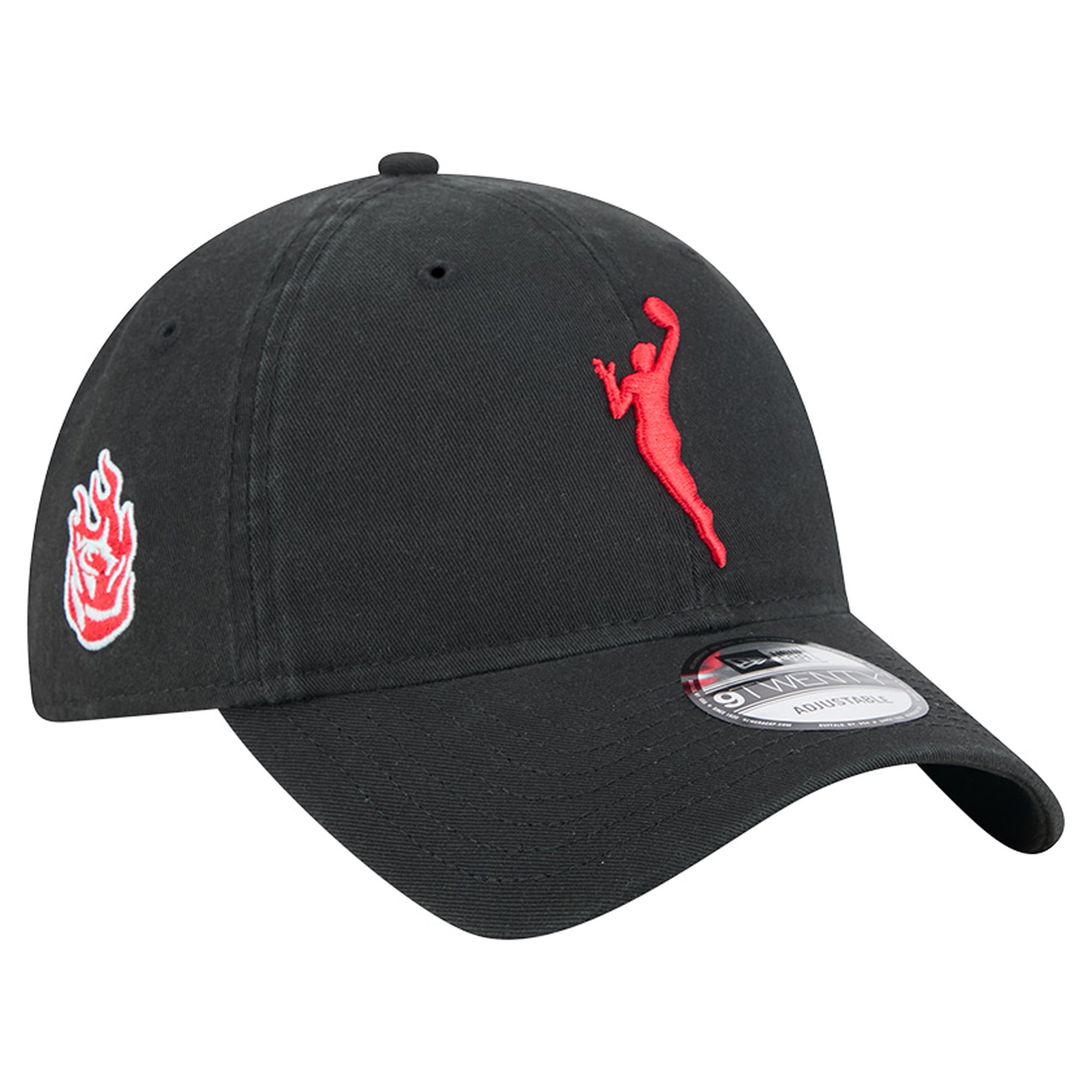 Casquette ajustable New Era Logowoman 9TWENTY noire Portland Fire pour homme