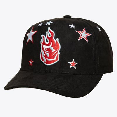 Portland Fire Mitchell & Ness Unisex Star Splash Pro Snapback Hat - Black